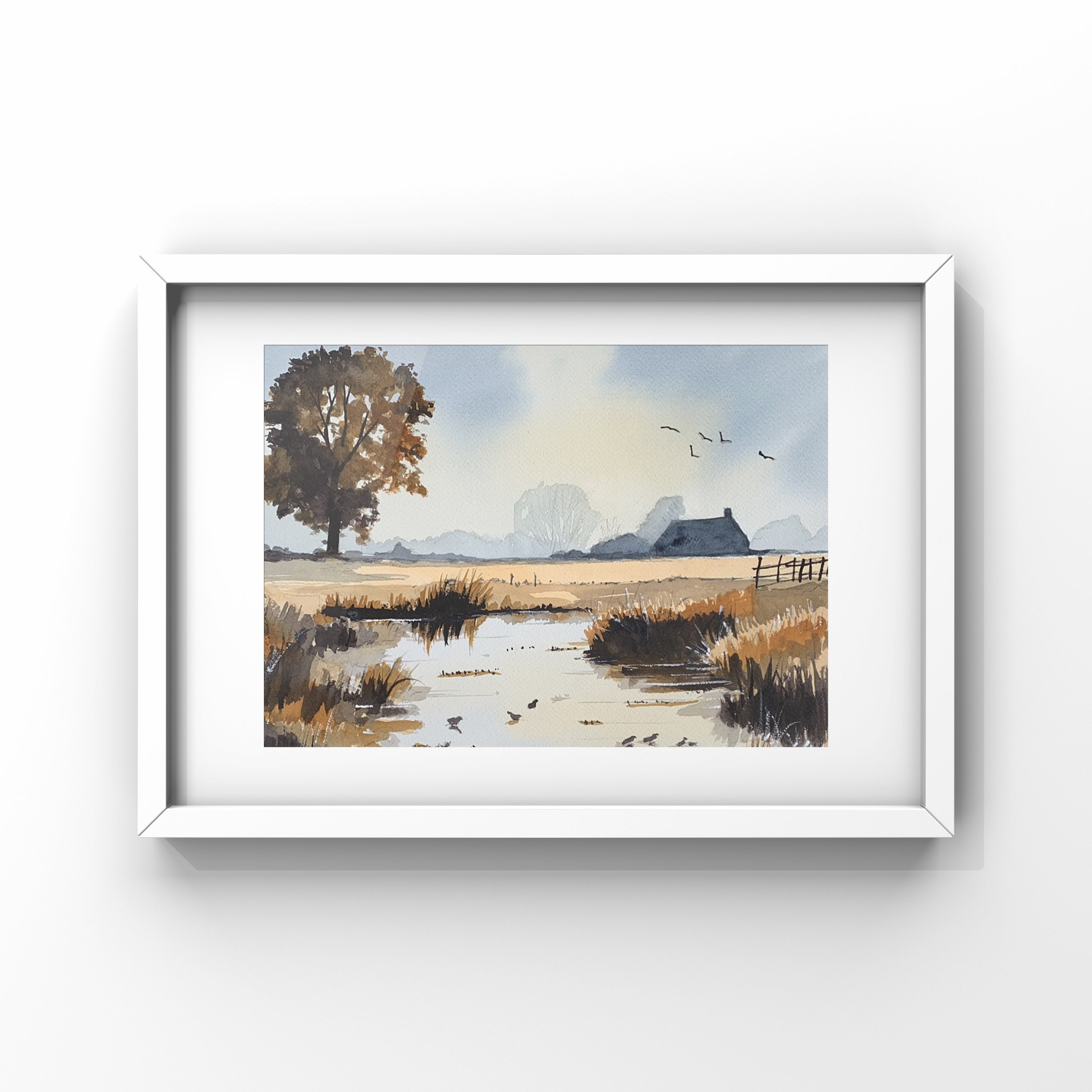 Add Atmosphere to your painting Country scene