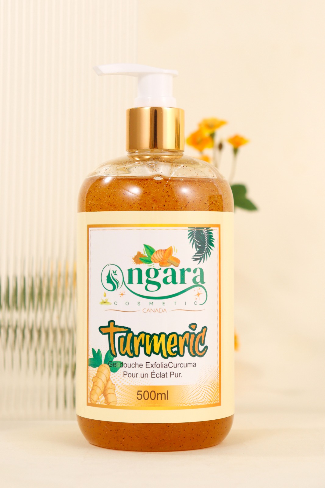 Gel douche au Curcuma
