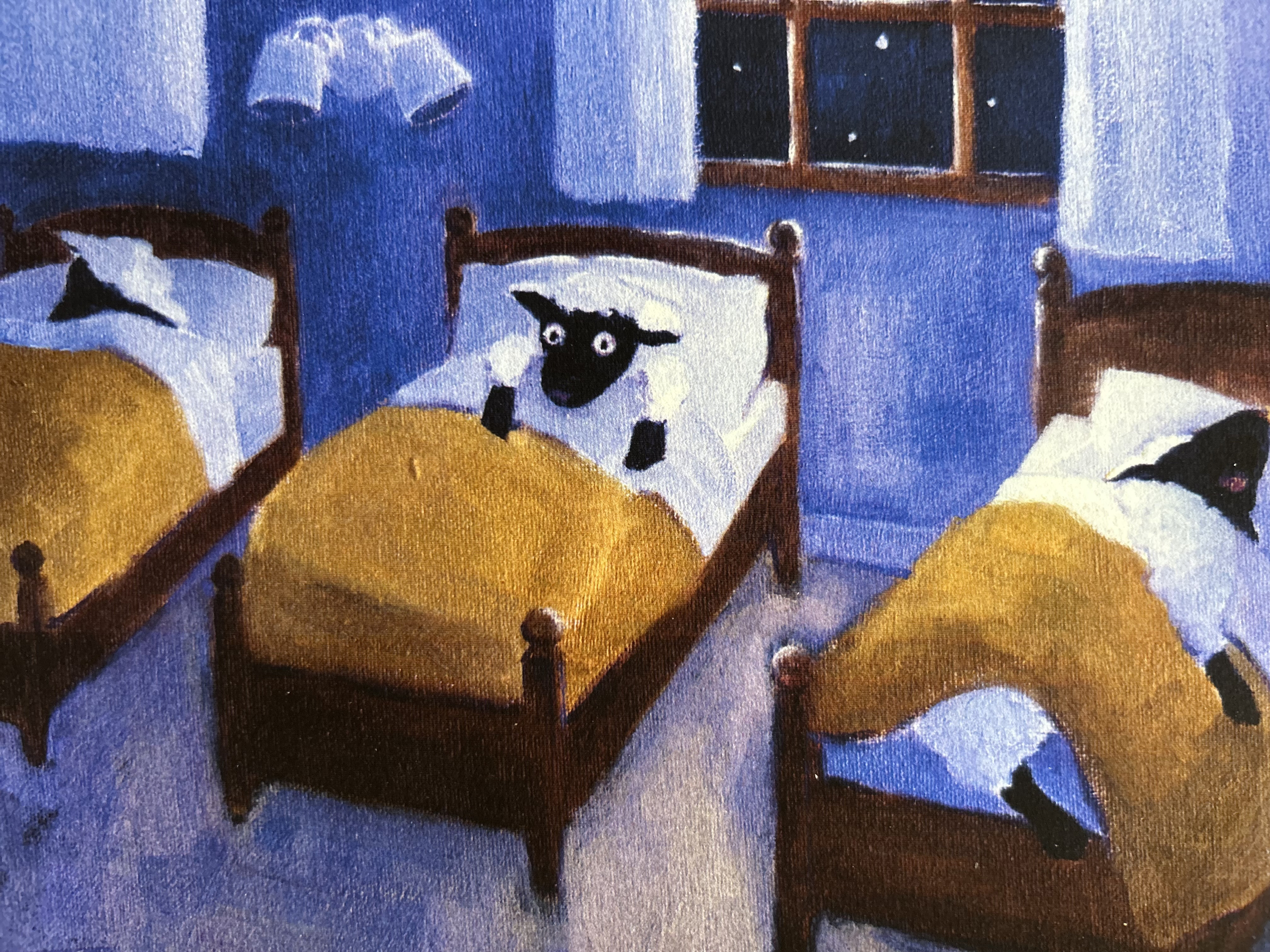 Sheep Sleep | Art Print