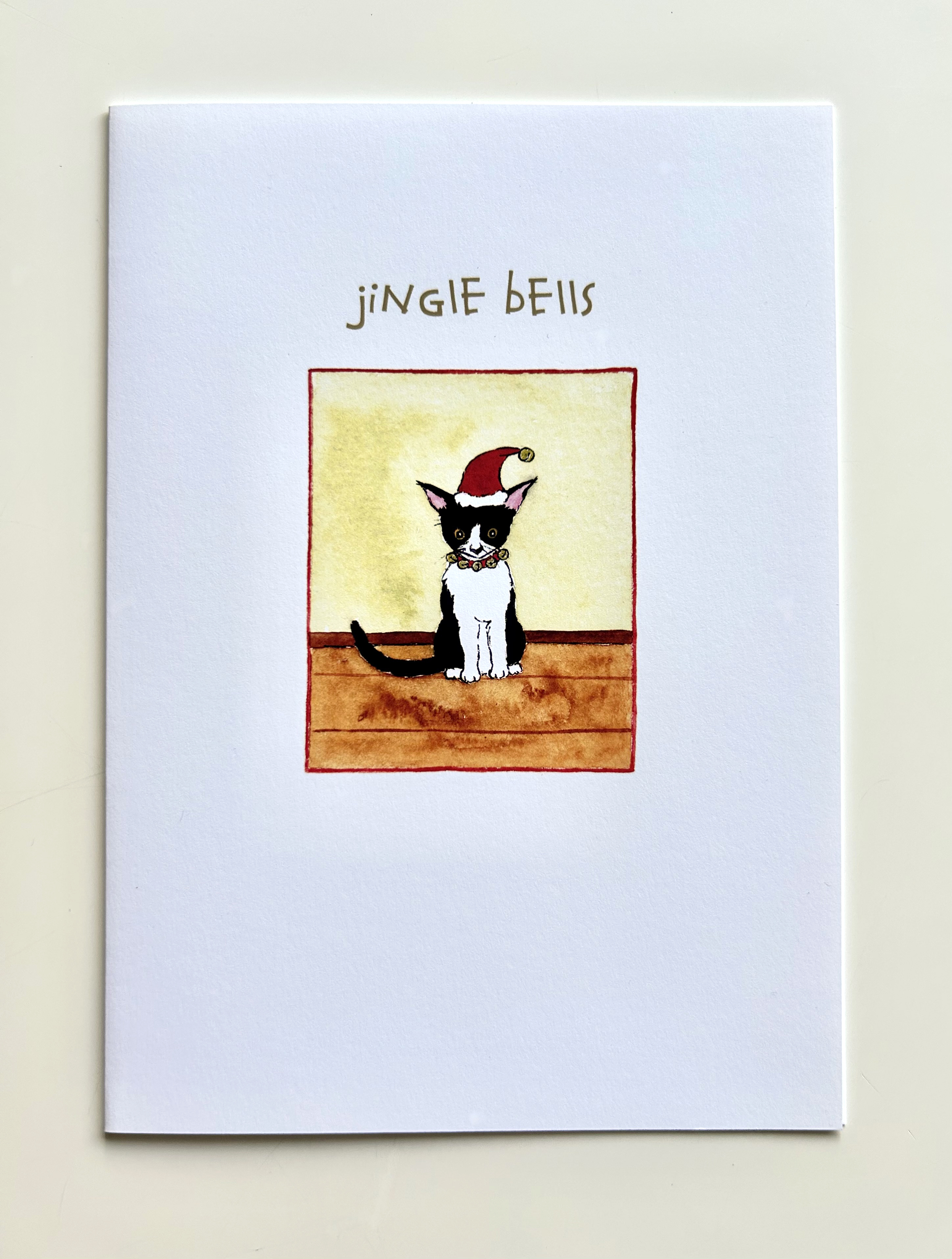 Jingle Bells Holiday Greeting Card