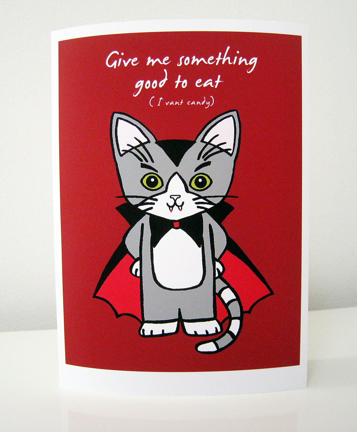 I Vant Candy | Halloween Greeting Card