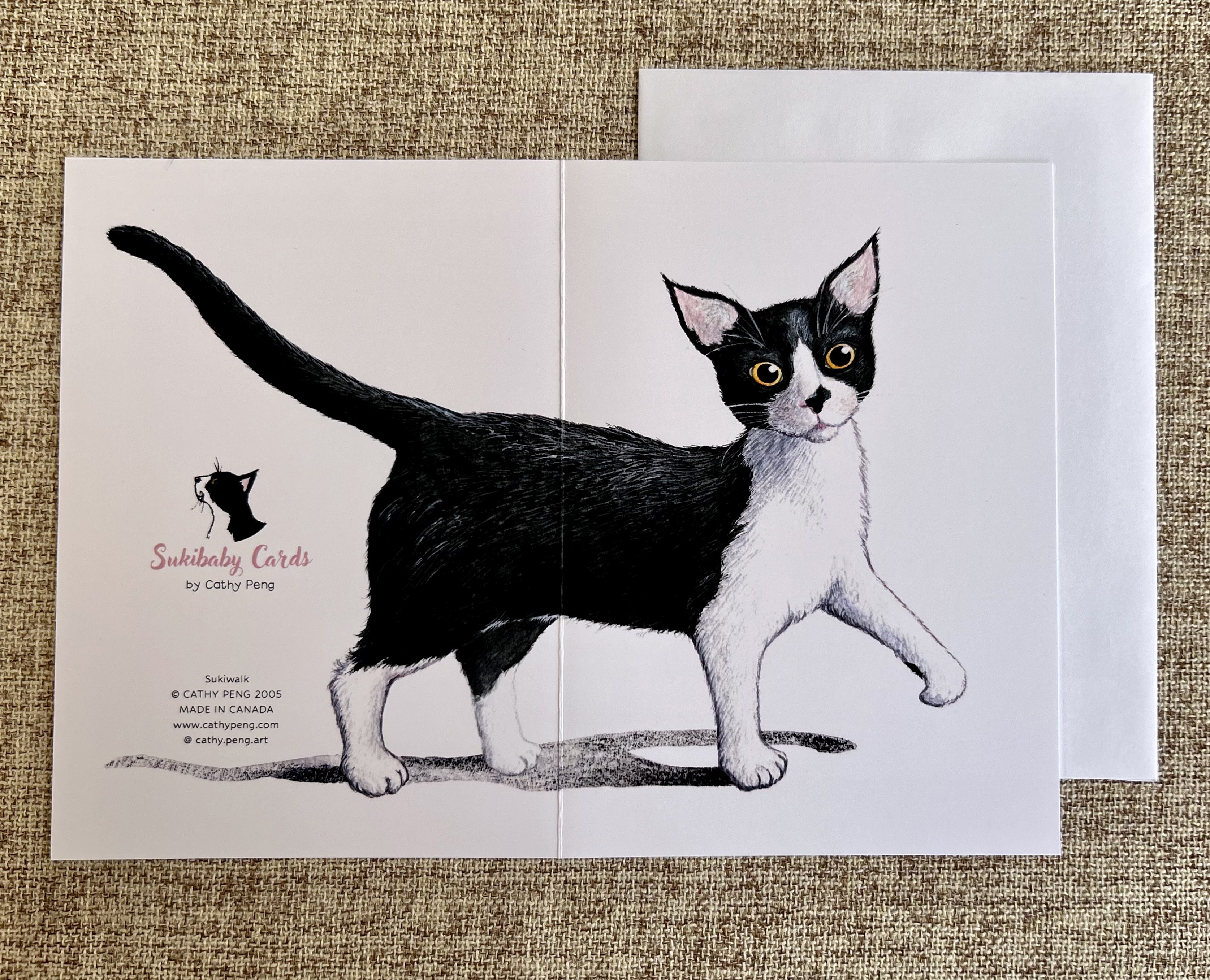 Sukiwalk | Blank Everyday Greeting Card