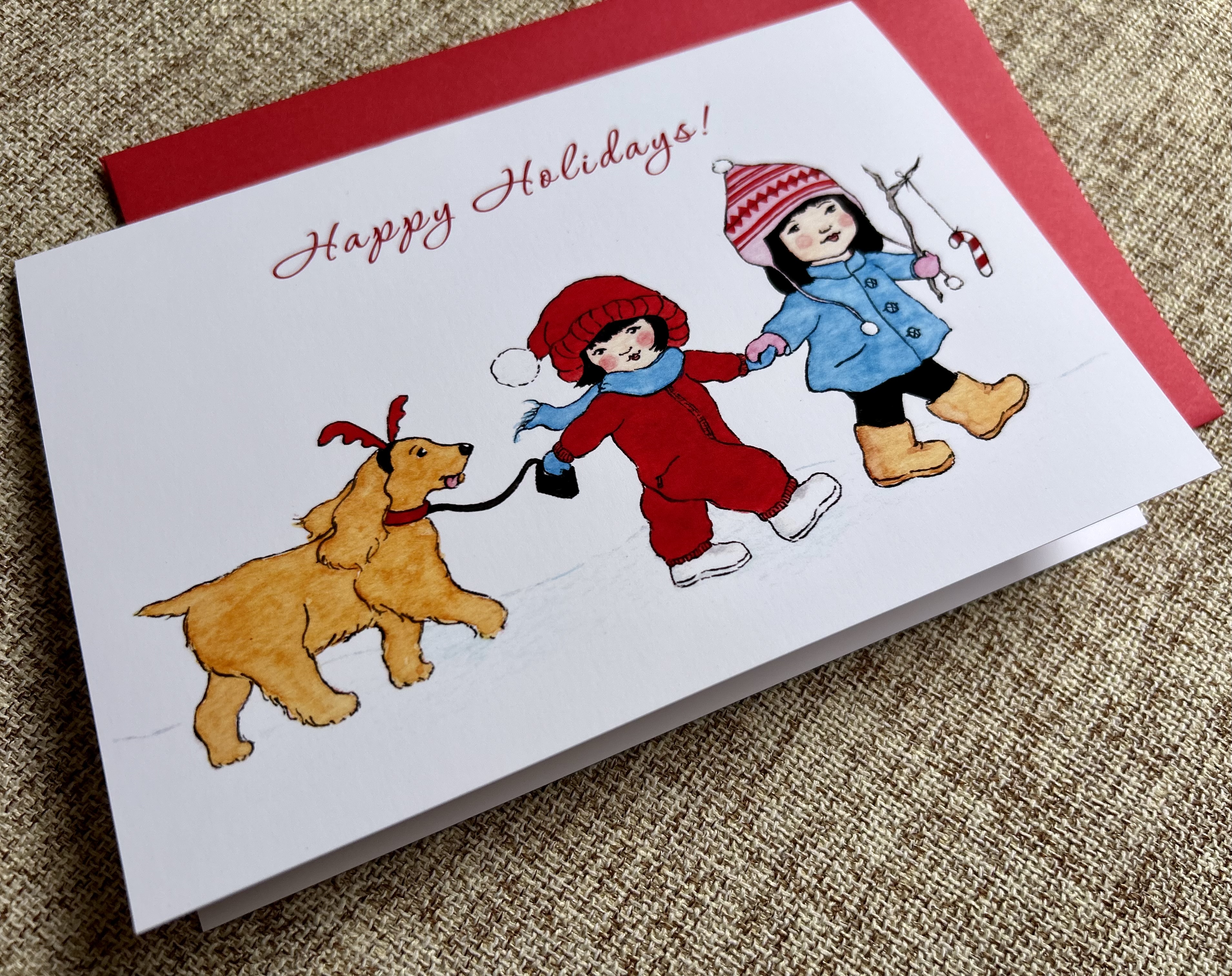 Winter Wonderland Holiday Greeting Card