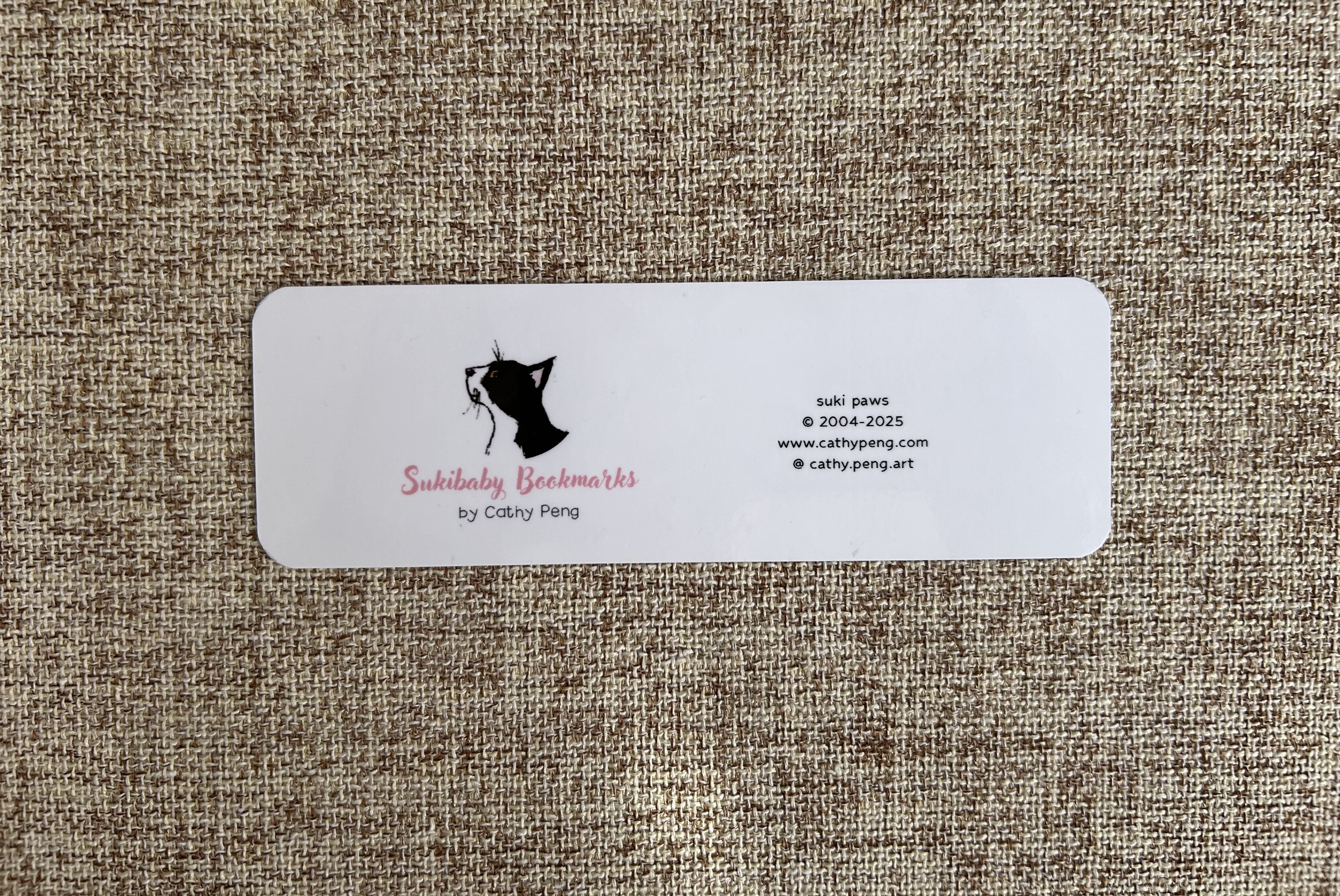 Suki Paws Bookmark