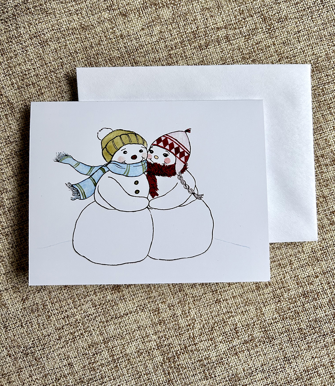 Cold Outside Holiday Greeting Card