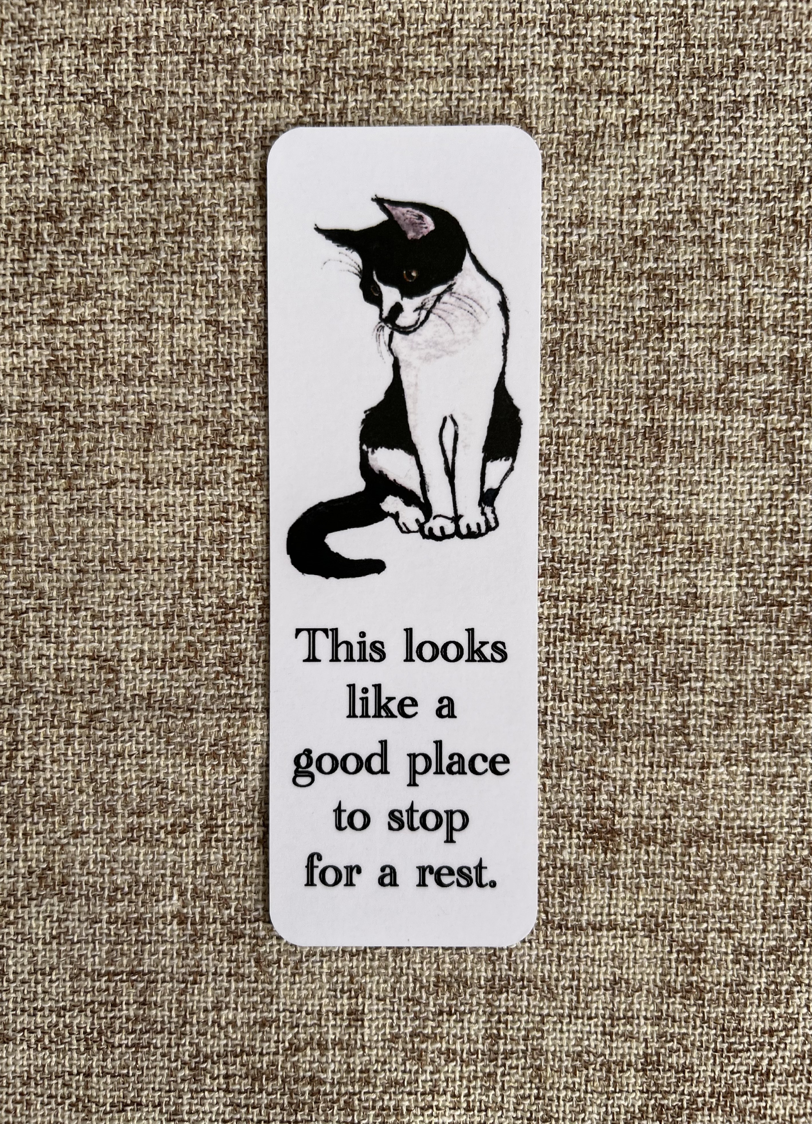 Suki Looking Down Bookmark