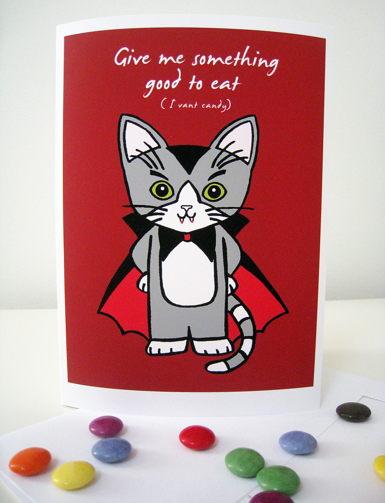 I Vant Candy | Halloween Greeting Card