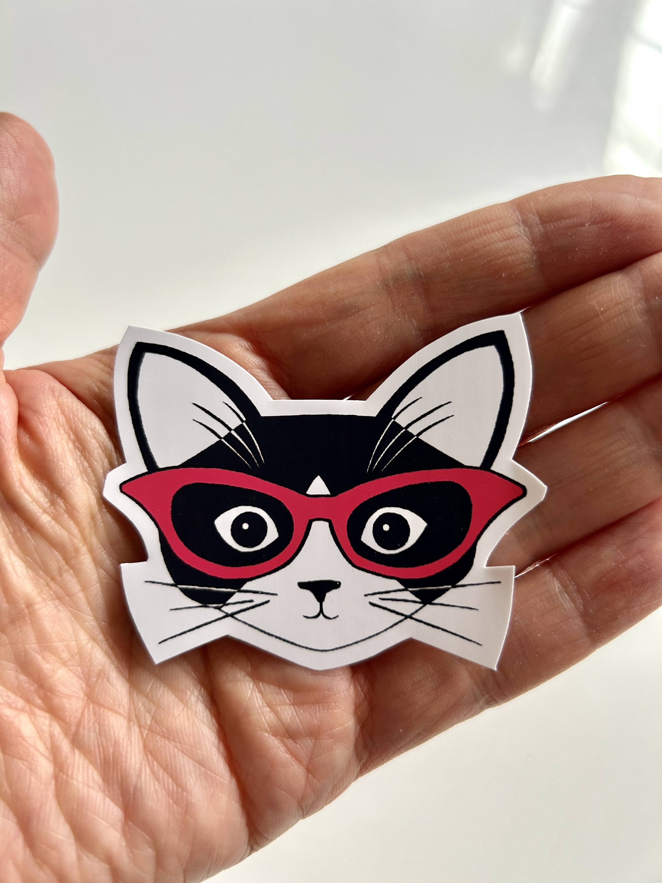 Clever Kitties Vinyl Sticker Set