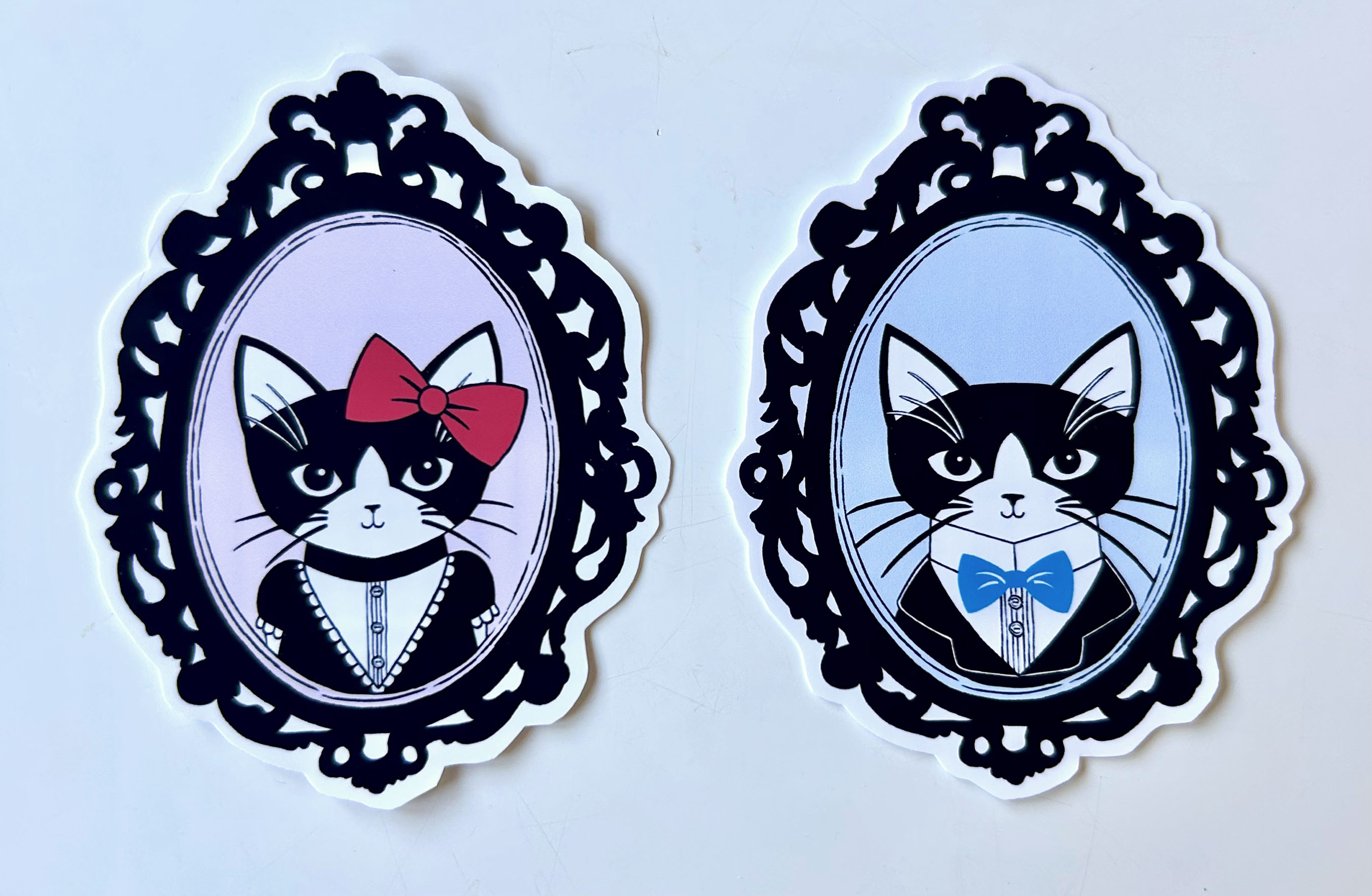 Fancy Felines Vinyl Sticker Set
