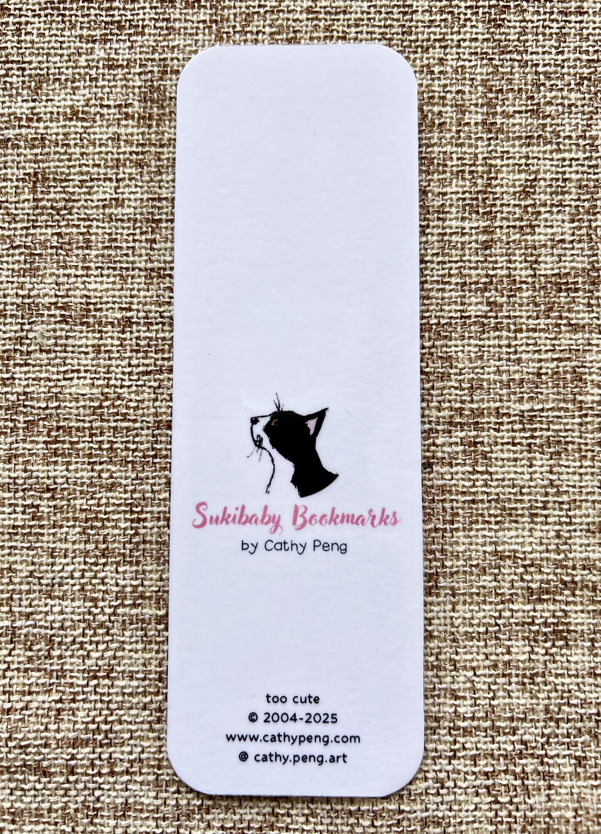 Too Cute Bookmark