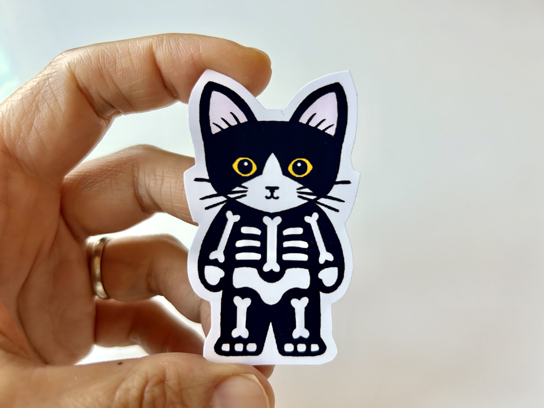 Halloween Kitties Vinyl Sticker Set