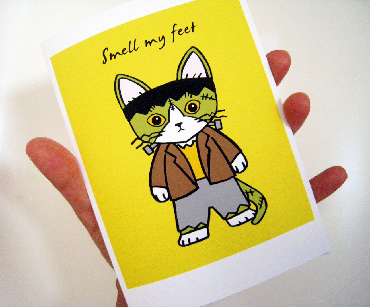 Smell My Feet | Halloween Greeting Card