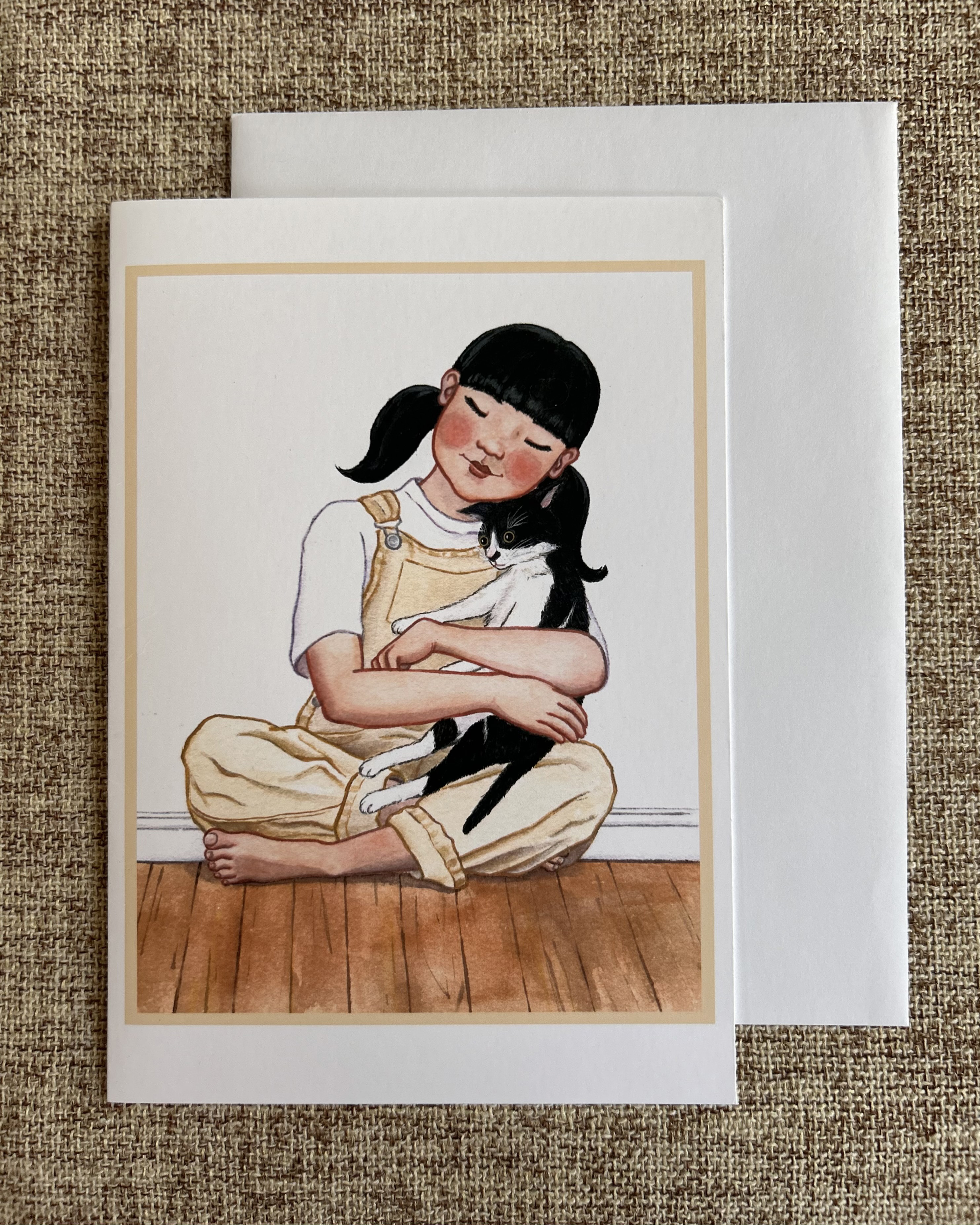 Squeeze | Blank Greeting Card