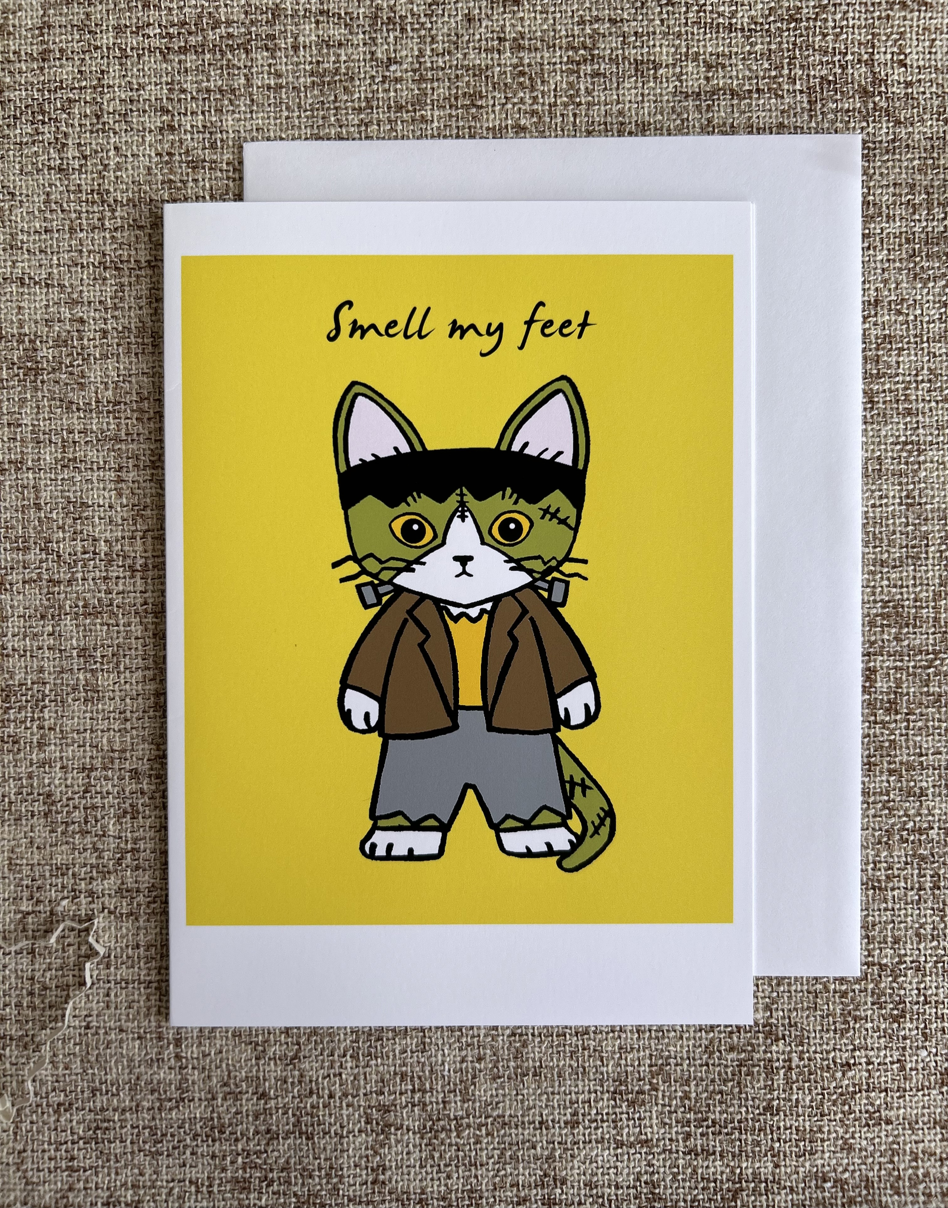 Smell My Feet | Halloween Greeting Card