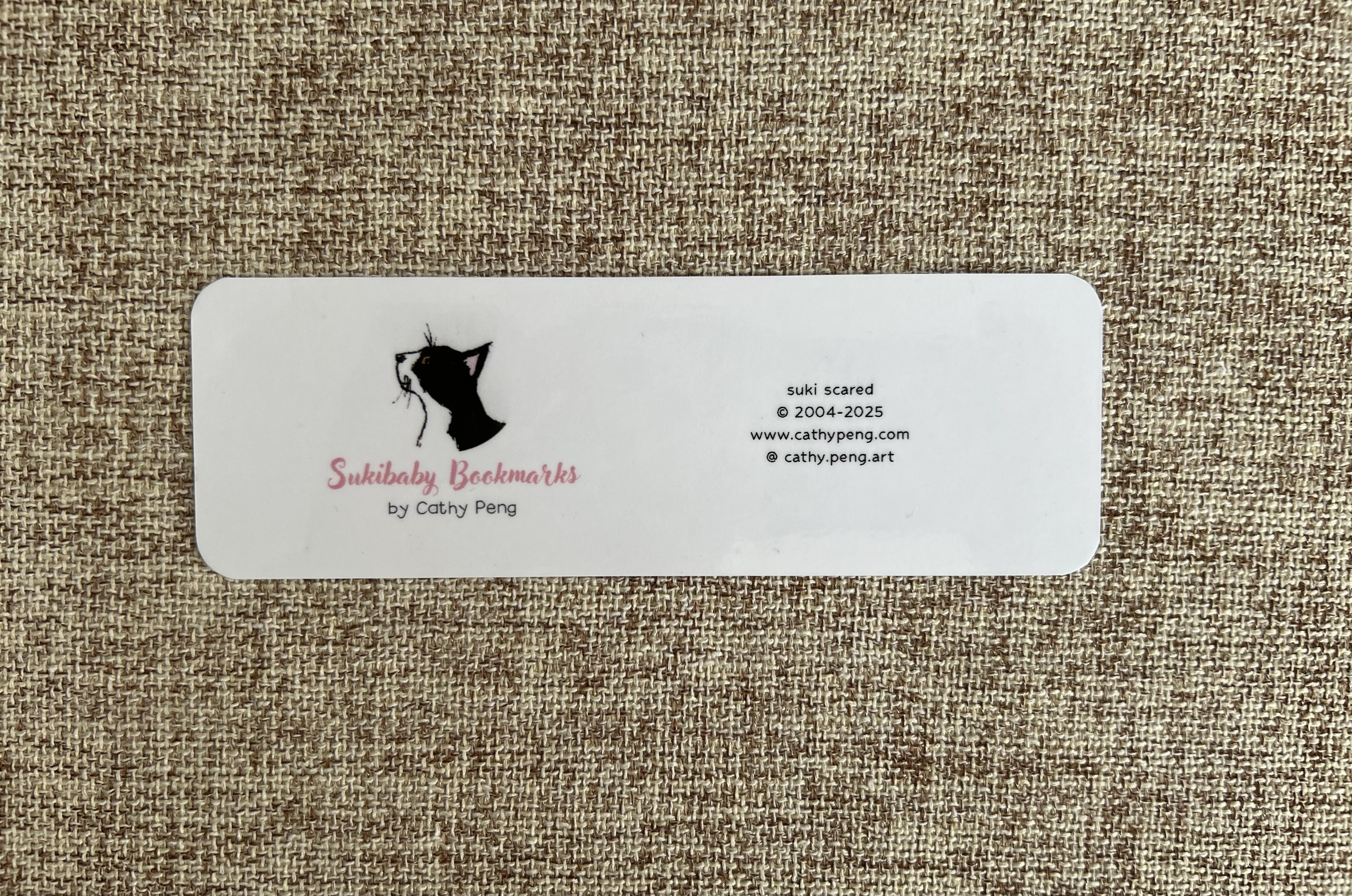 Suki Scared Bookmark