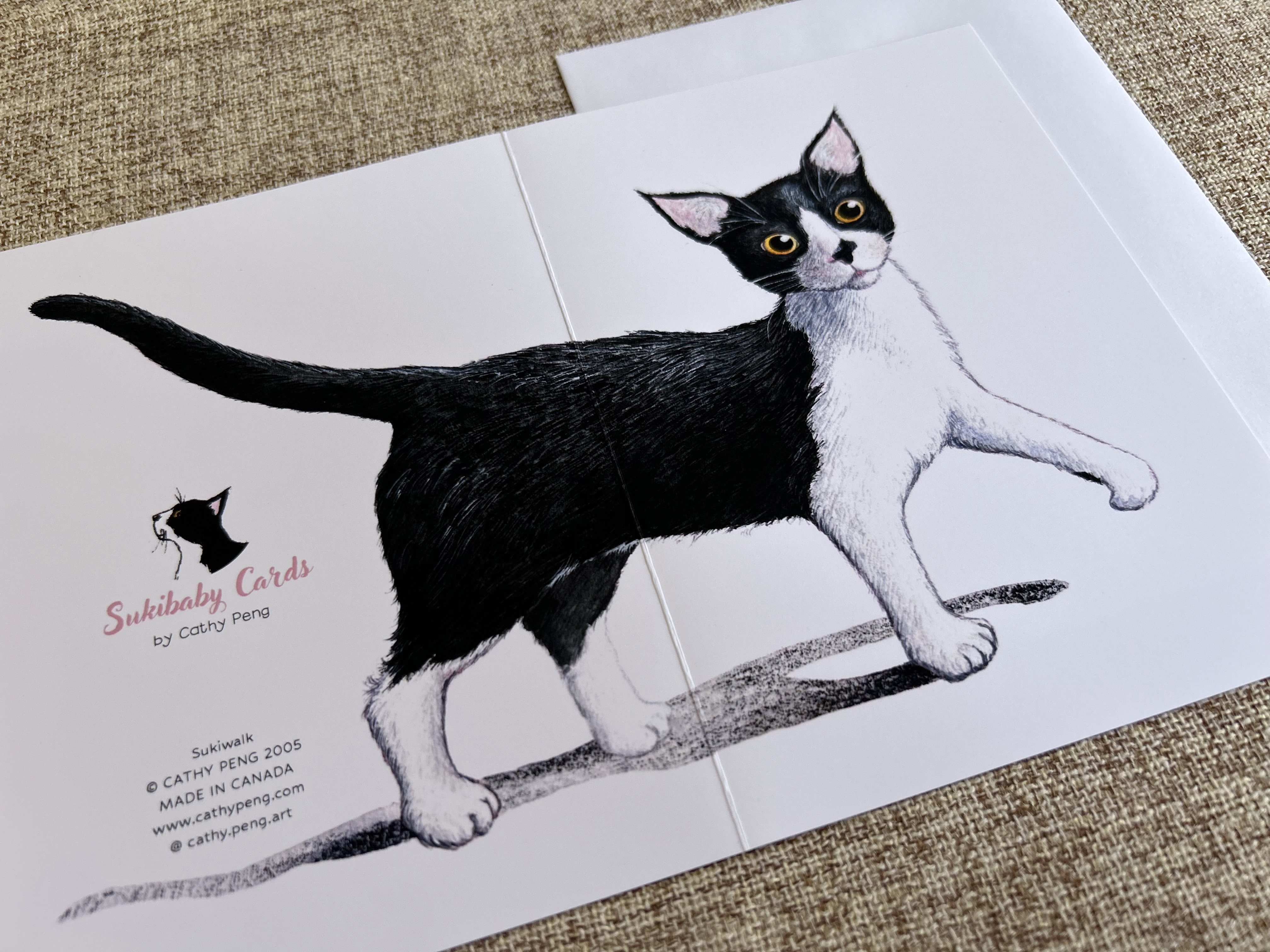 Sukiwalk | Blank Everyday Greeting Card