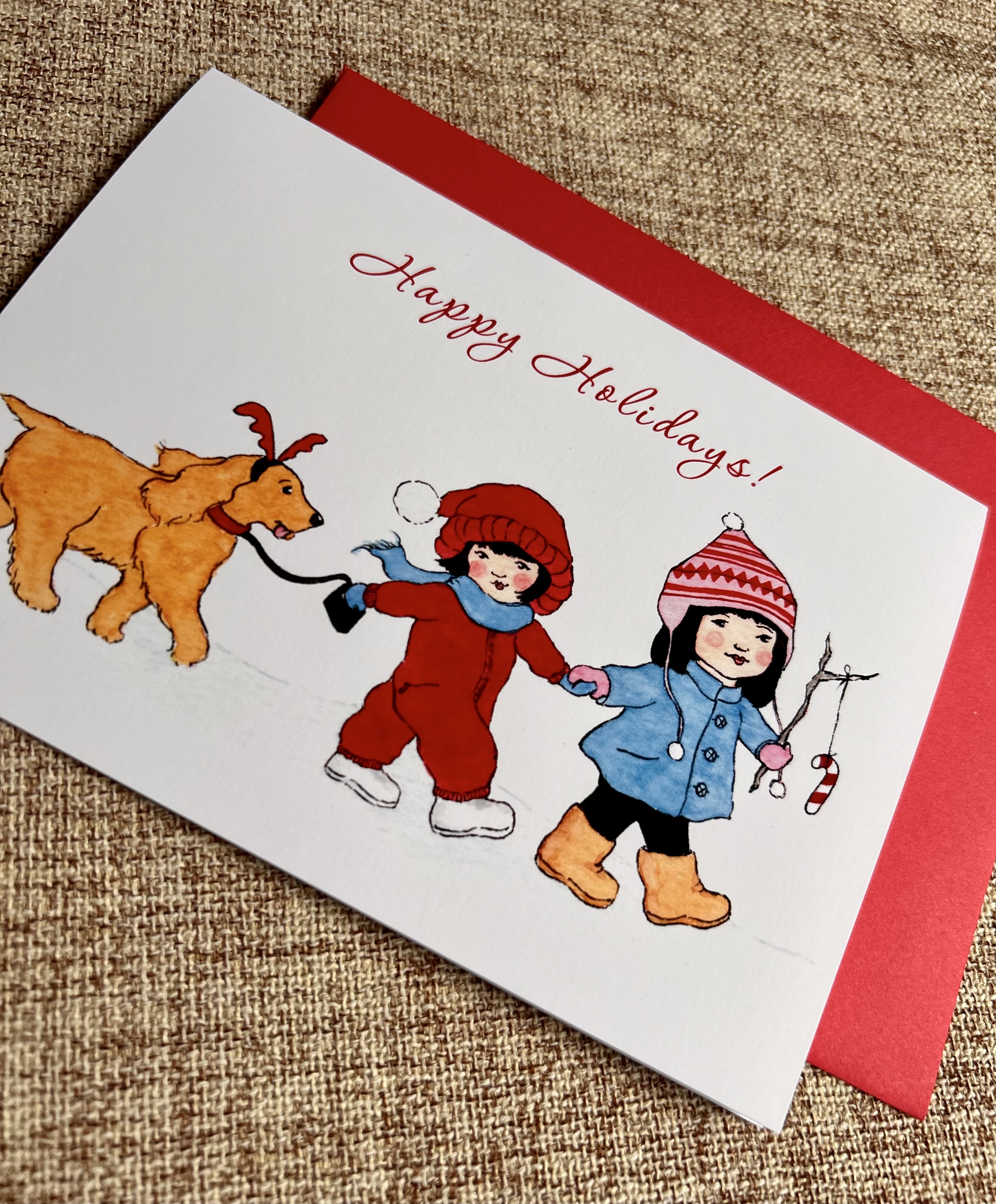 Winter Wonderland Holiday Greeting Card