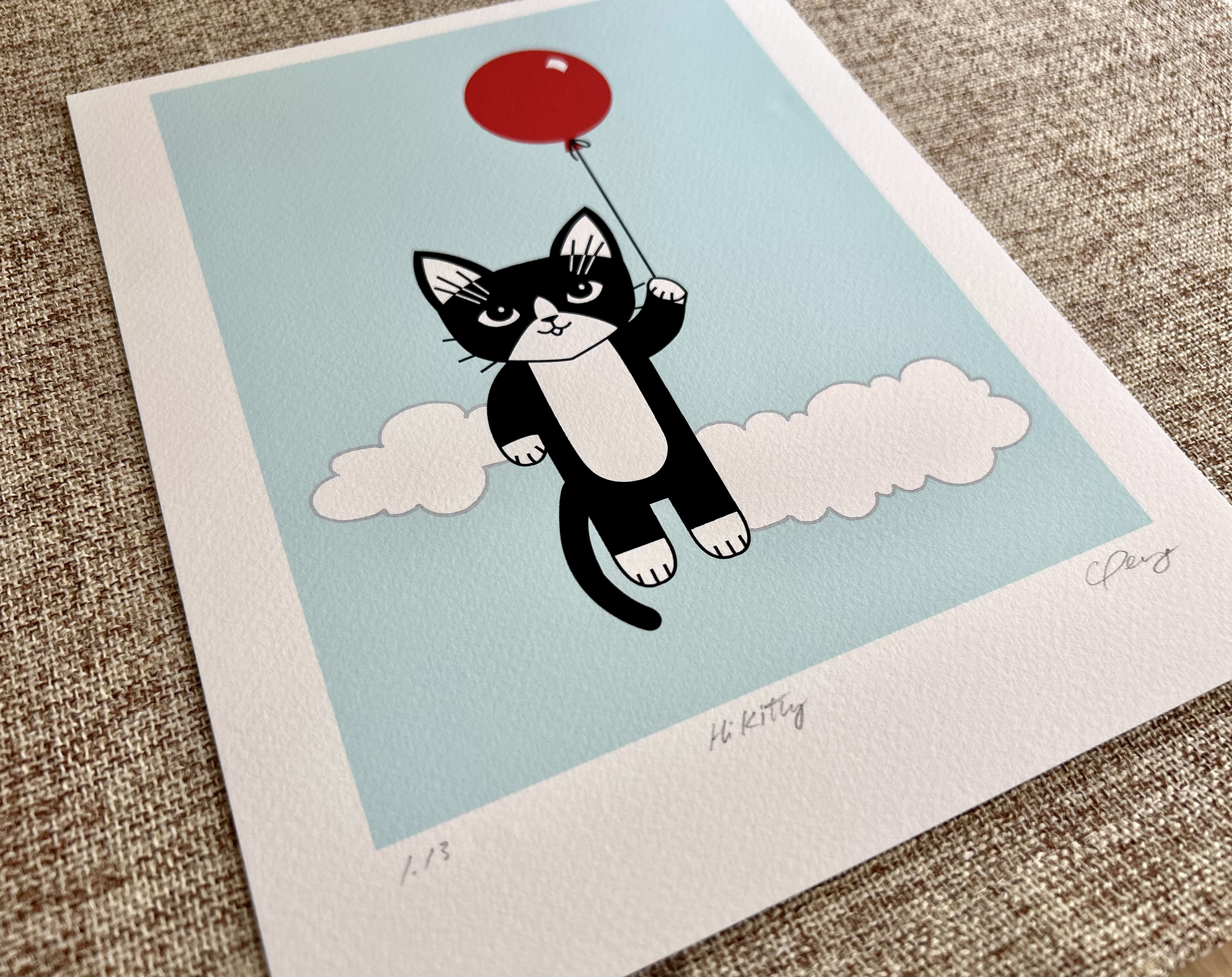 Hi Kitty | Art Print