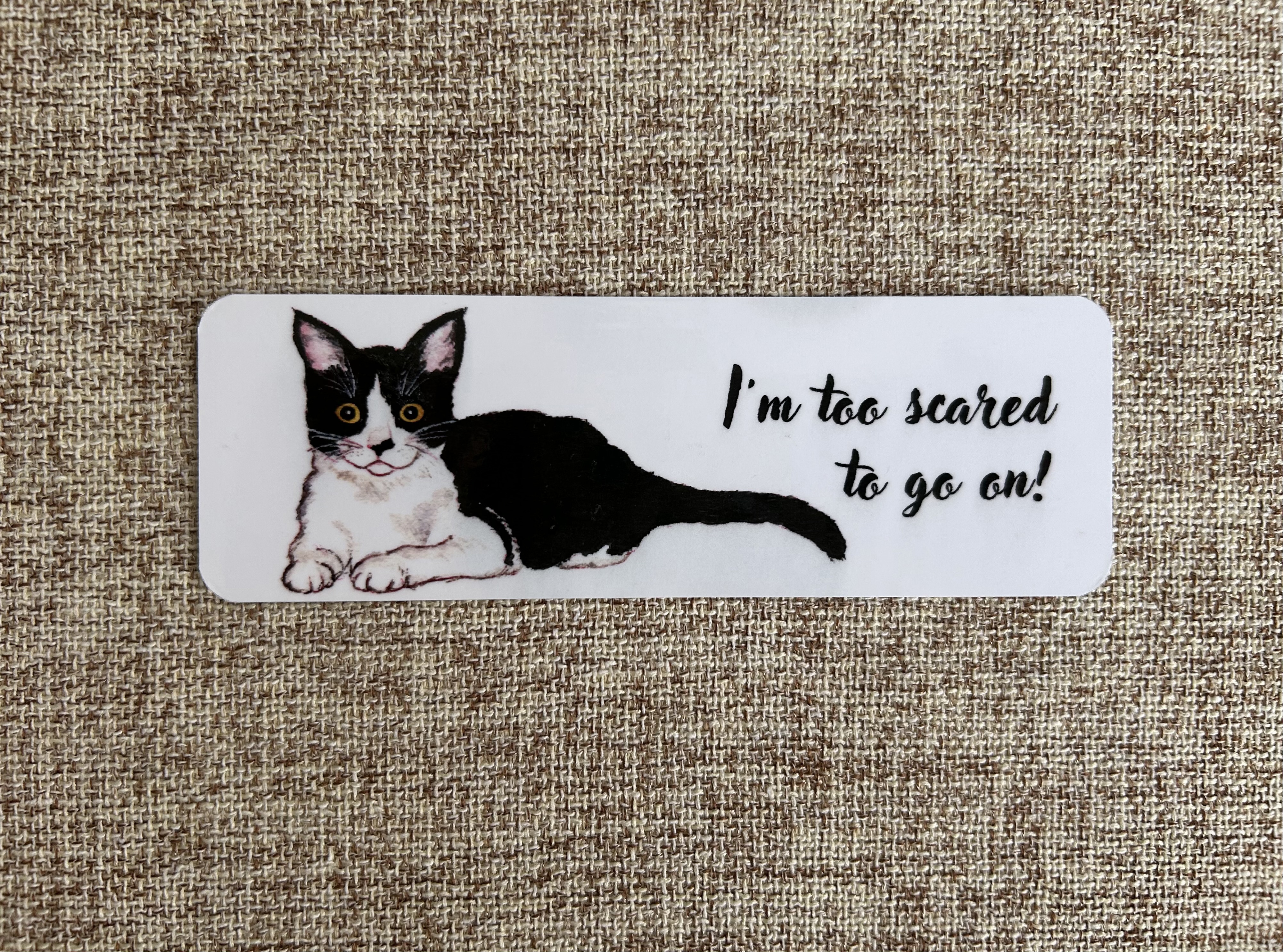 Suki Scared Bookmark