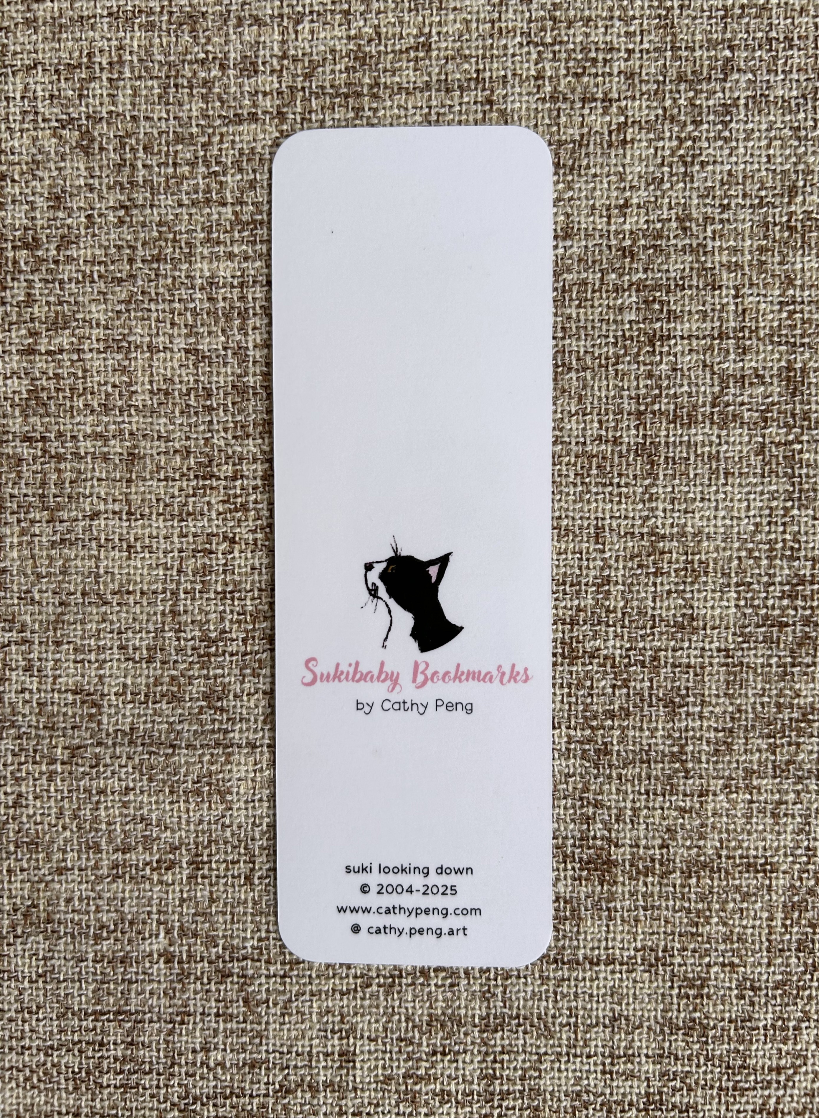 Suki Looking Down Bookmark