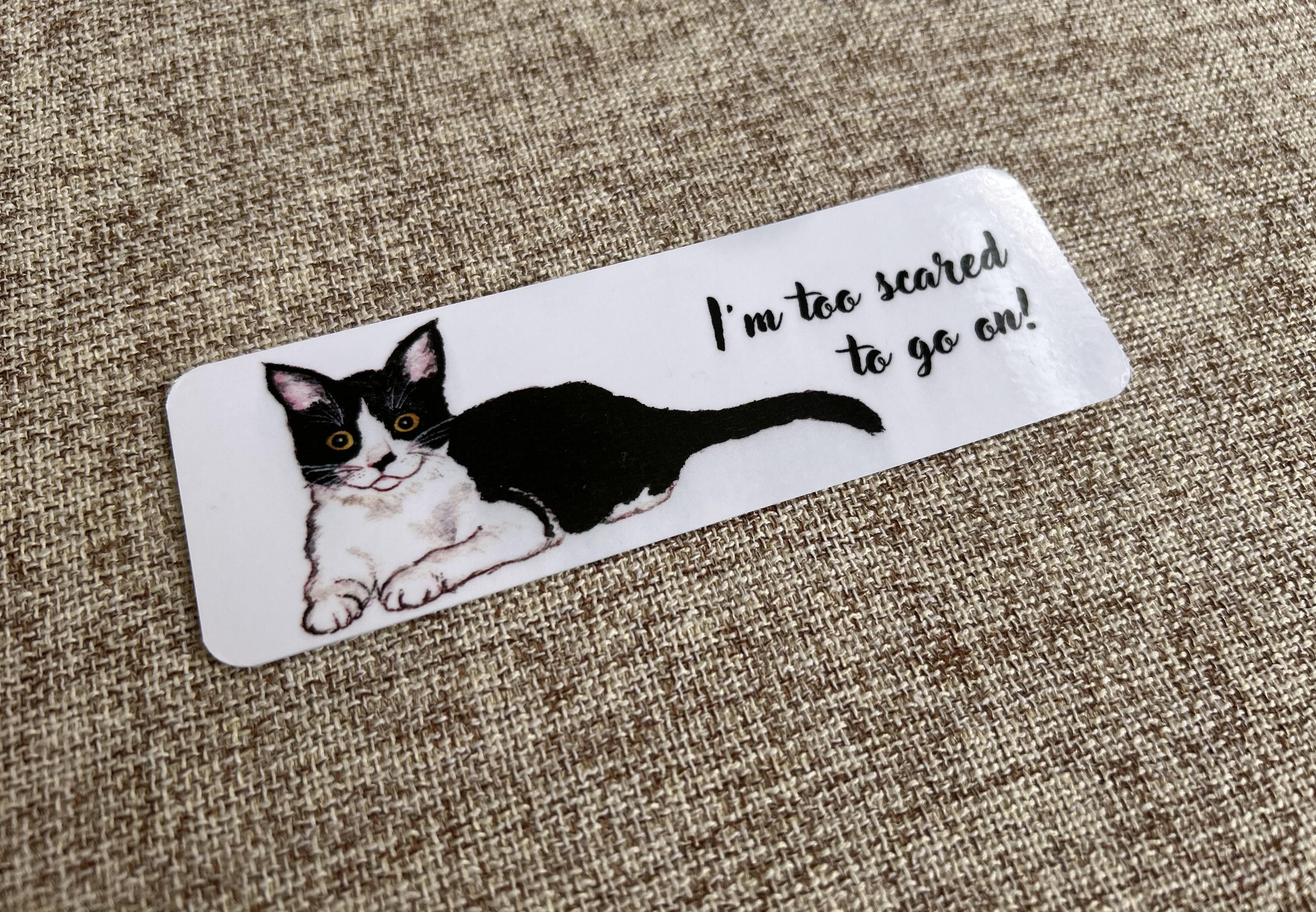 Suki Scared Bookmark