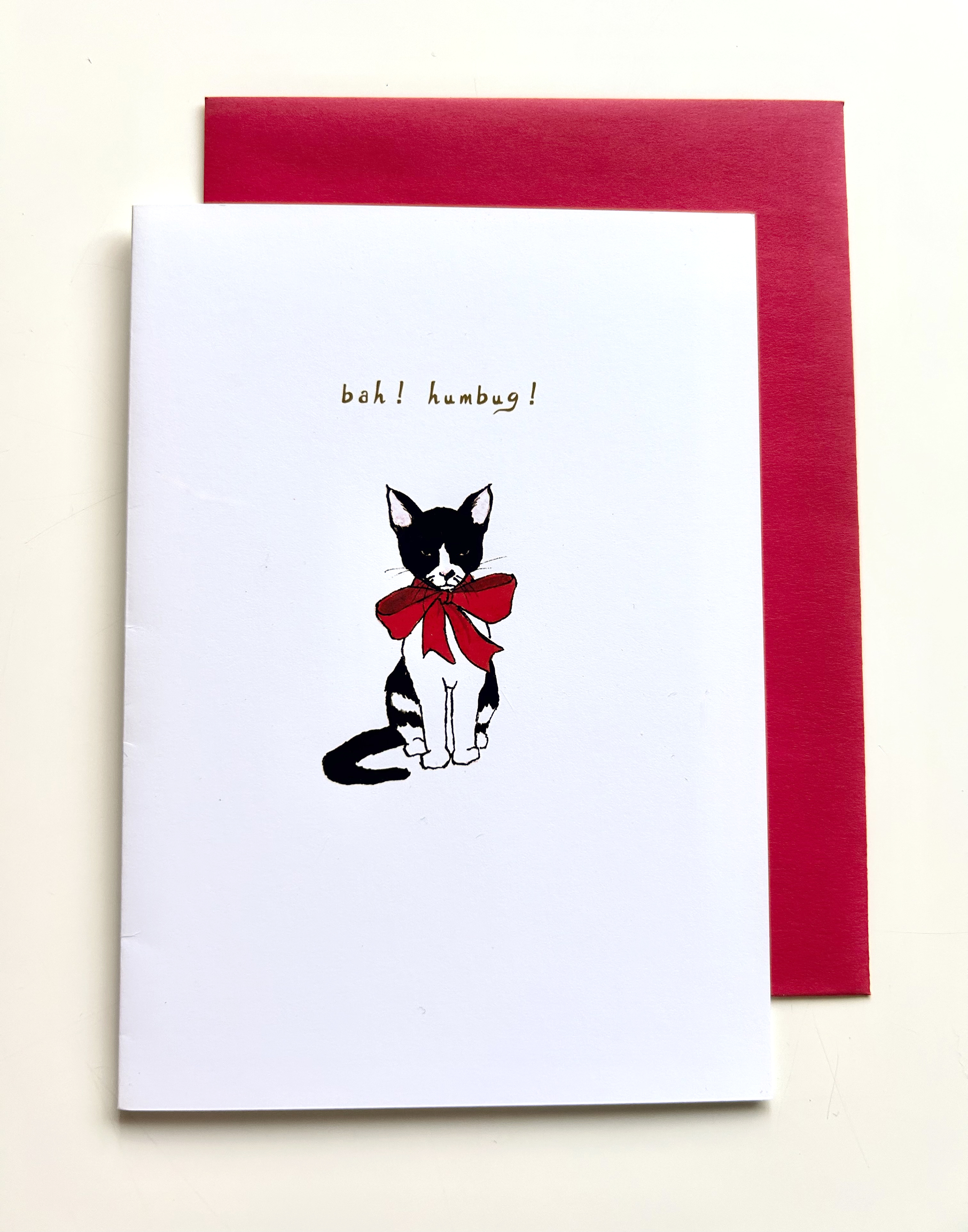 Bah! Humbug! Holiday Greeting Card