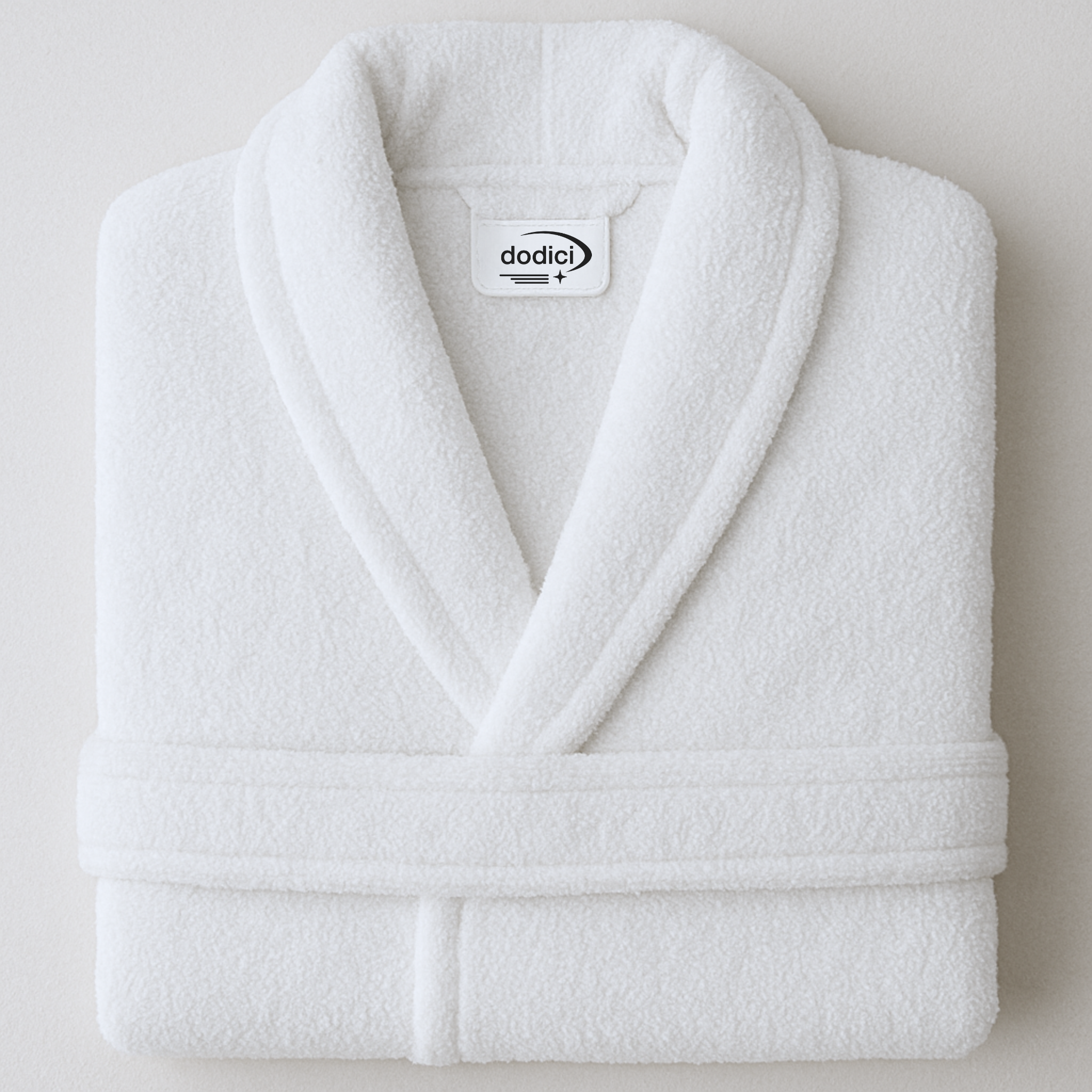 Pristine White Bathrobe 