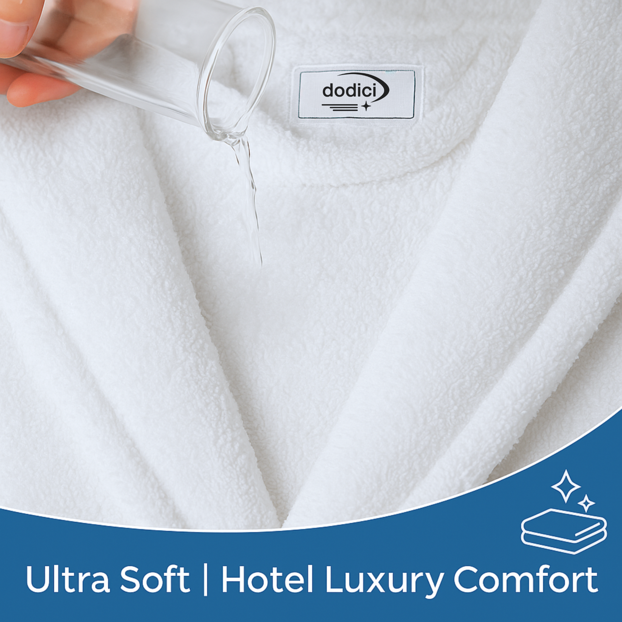 Pristine White Bathrobe 