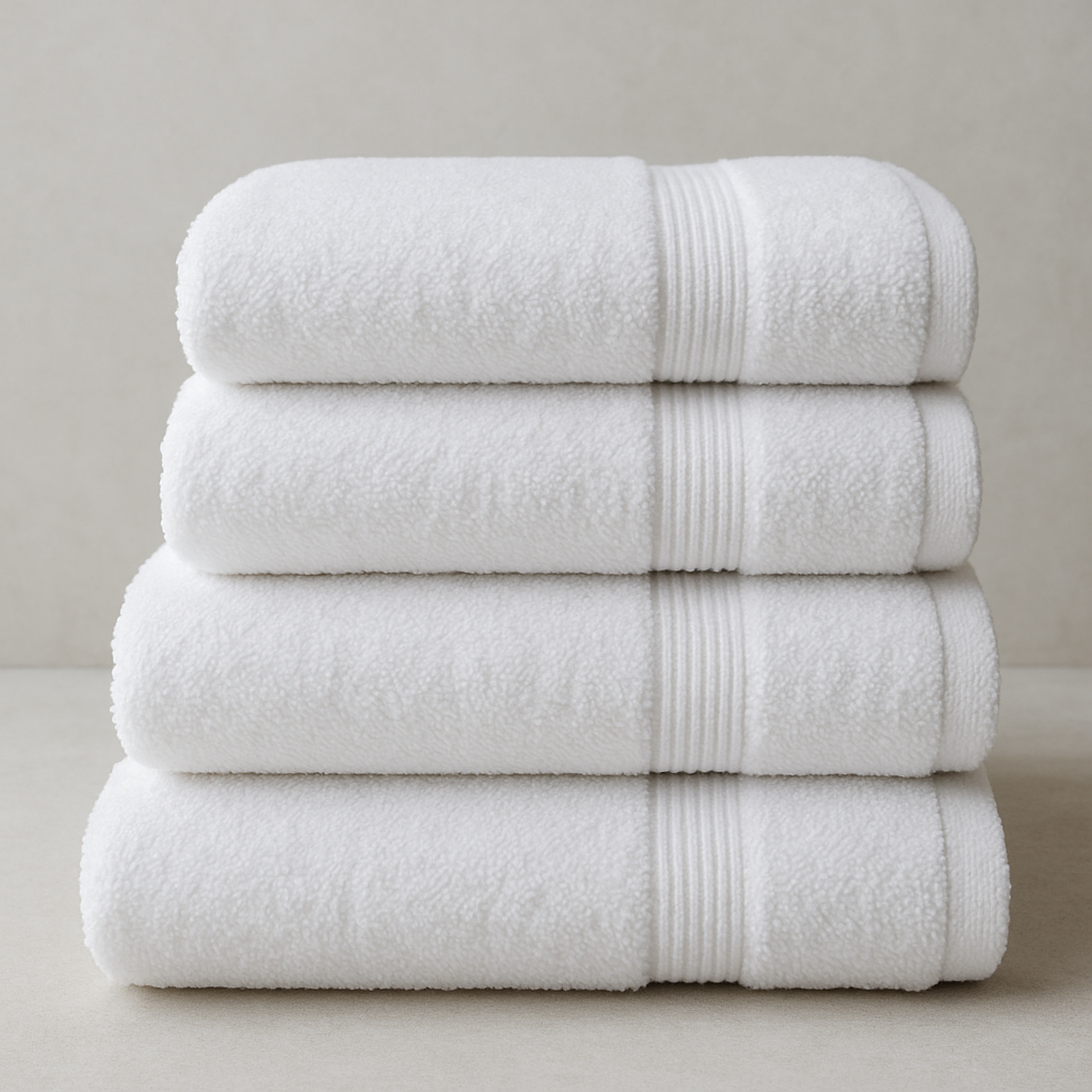 Crystan White Towel