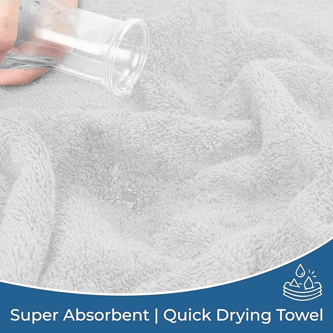 Crystan White Towel