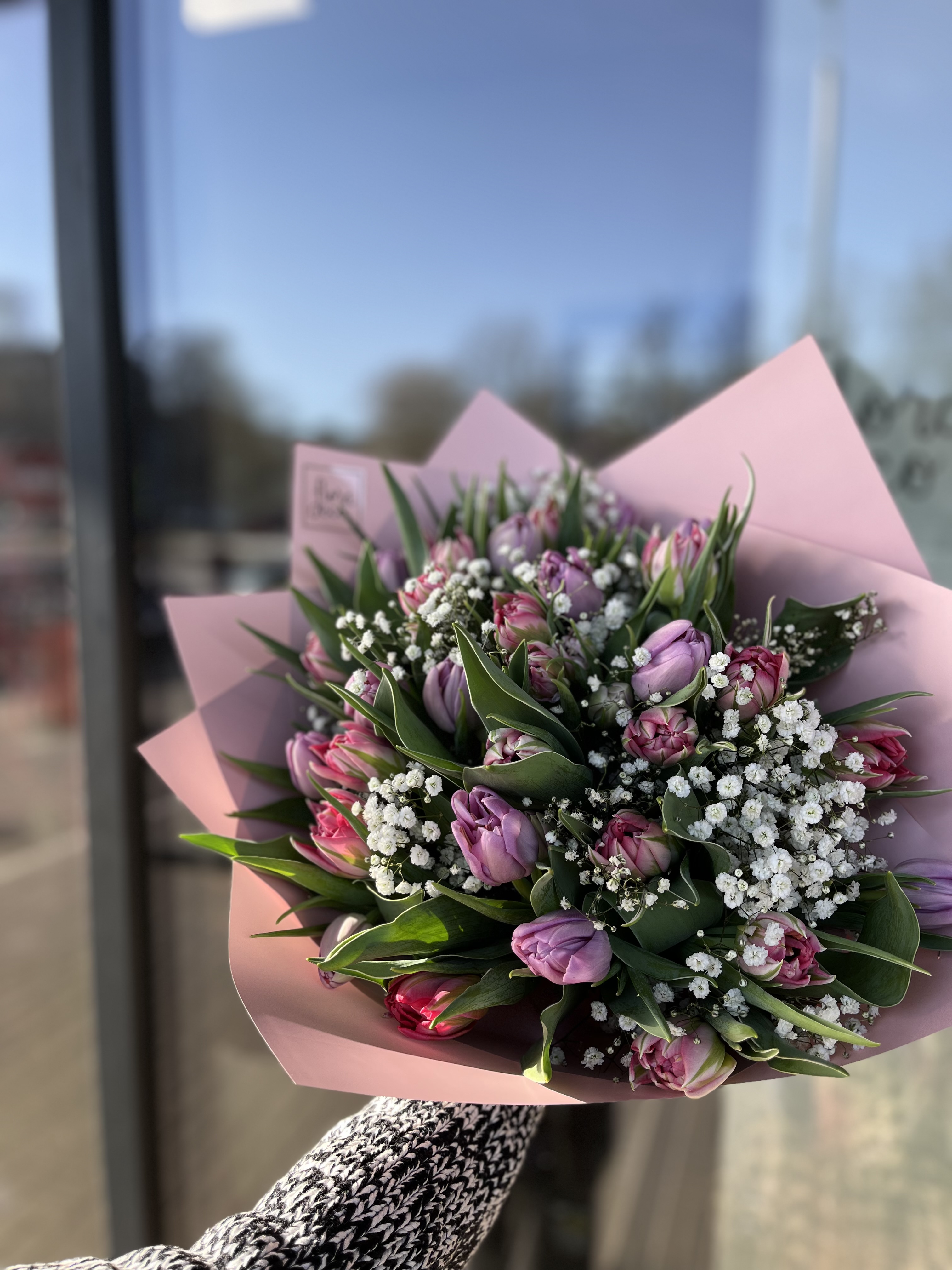 Tulpių puokštė - Nr. 9