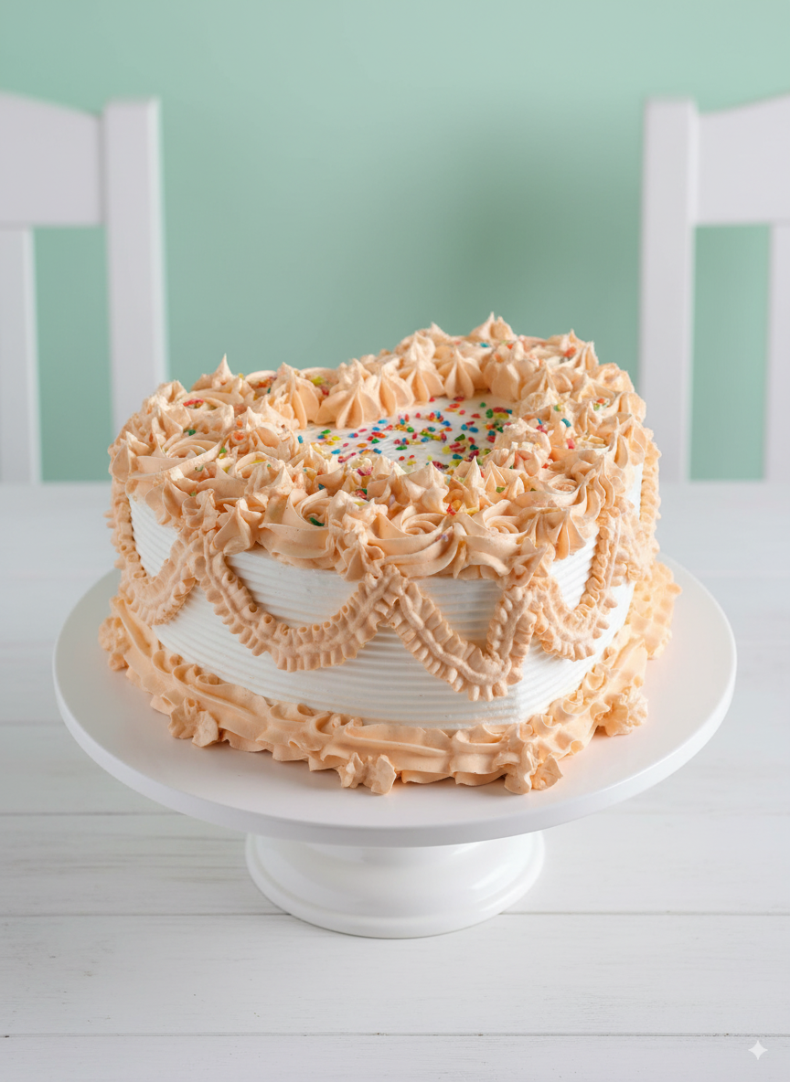 Pastel de corazón