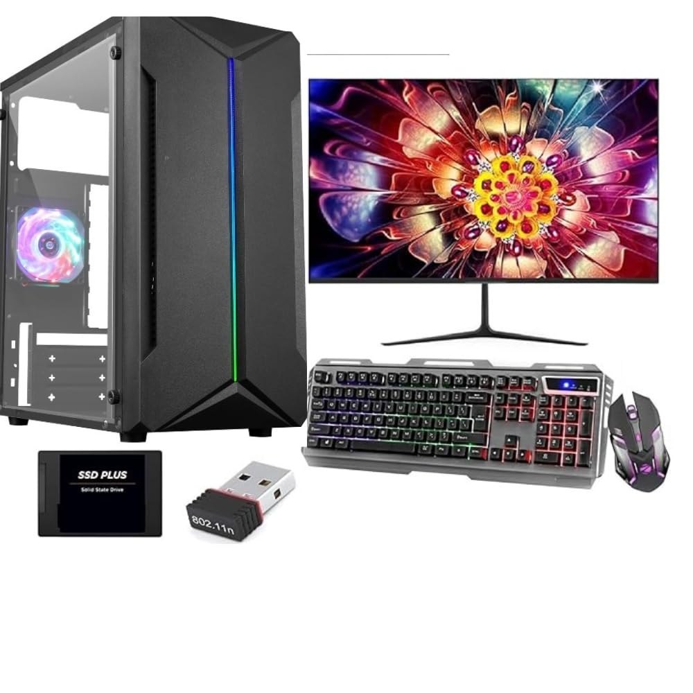 Gaming Desktop Computer Bundle