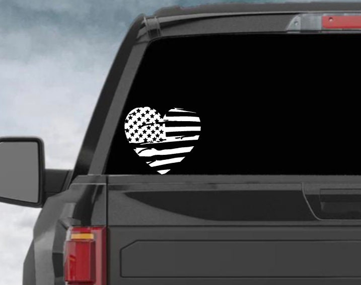 American Flag, American Flag Decal, American Flag Vinyl Decal, American Flag Car Decal, American Flag Truck Decal