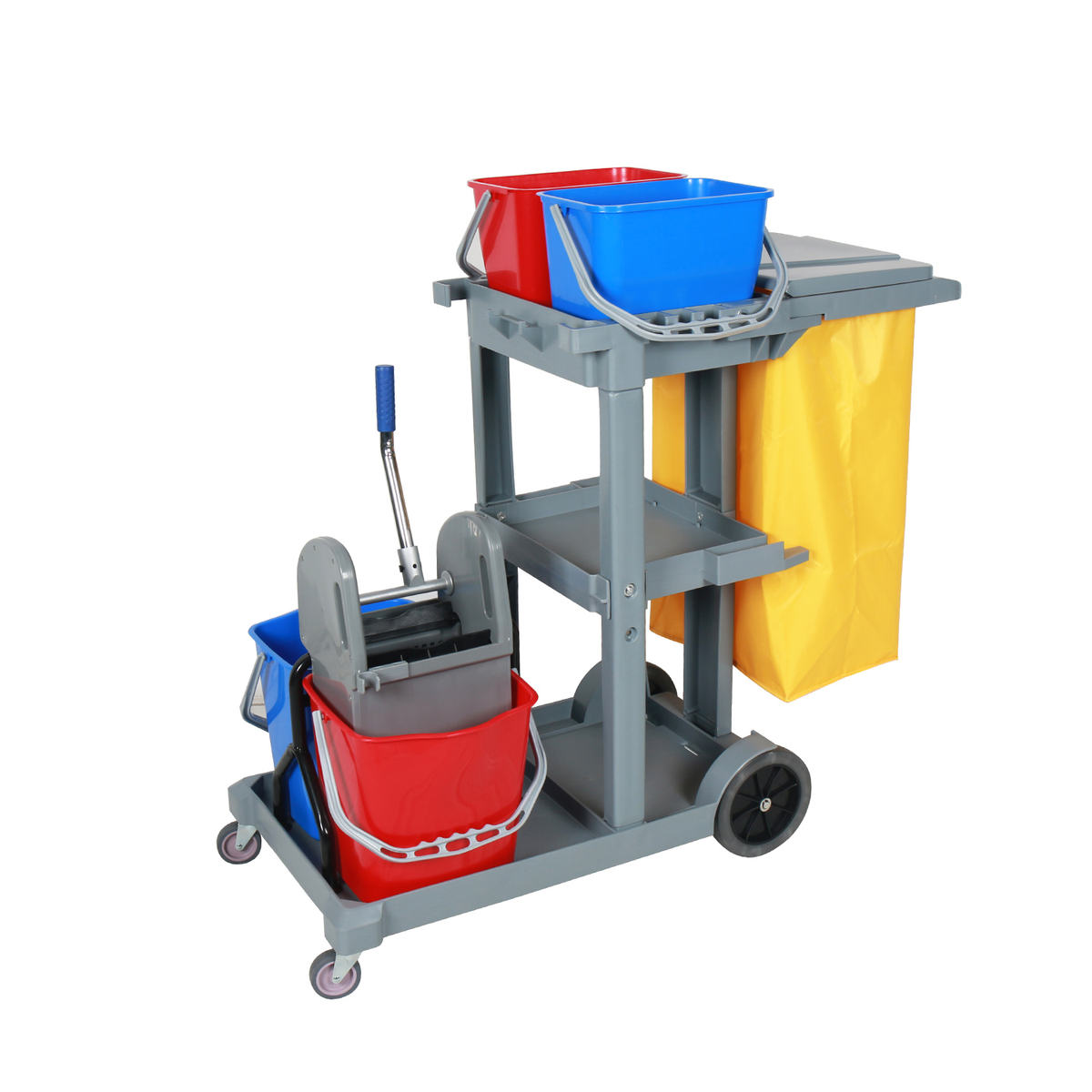 Multi Function Janitorial Cleaning Cart