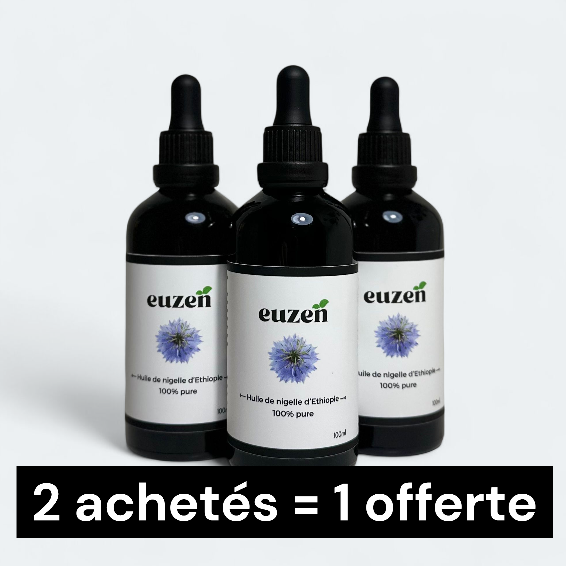 Pack 2 + 1 offert - Huile de Nigelle