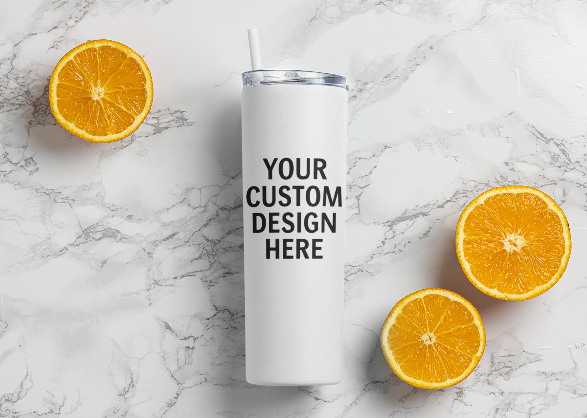 Customizable Stainless Steel Tumbler