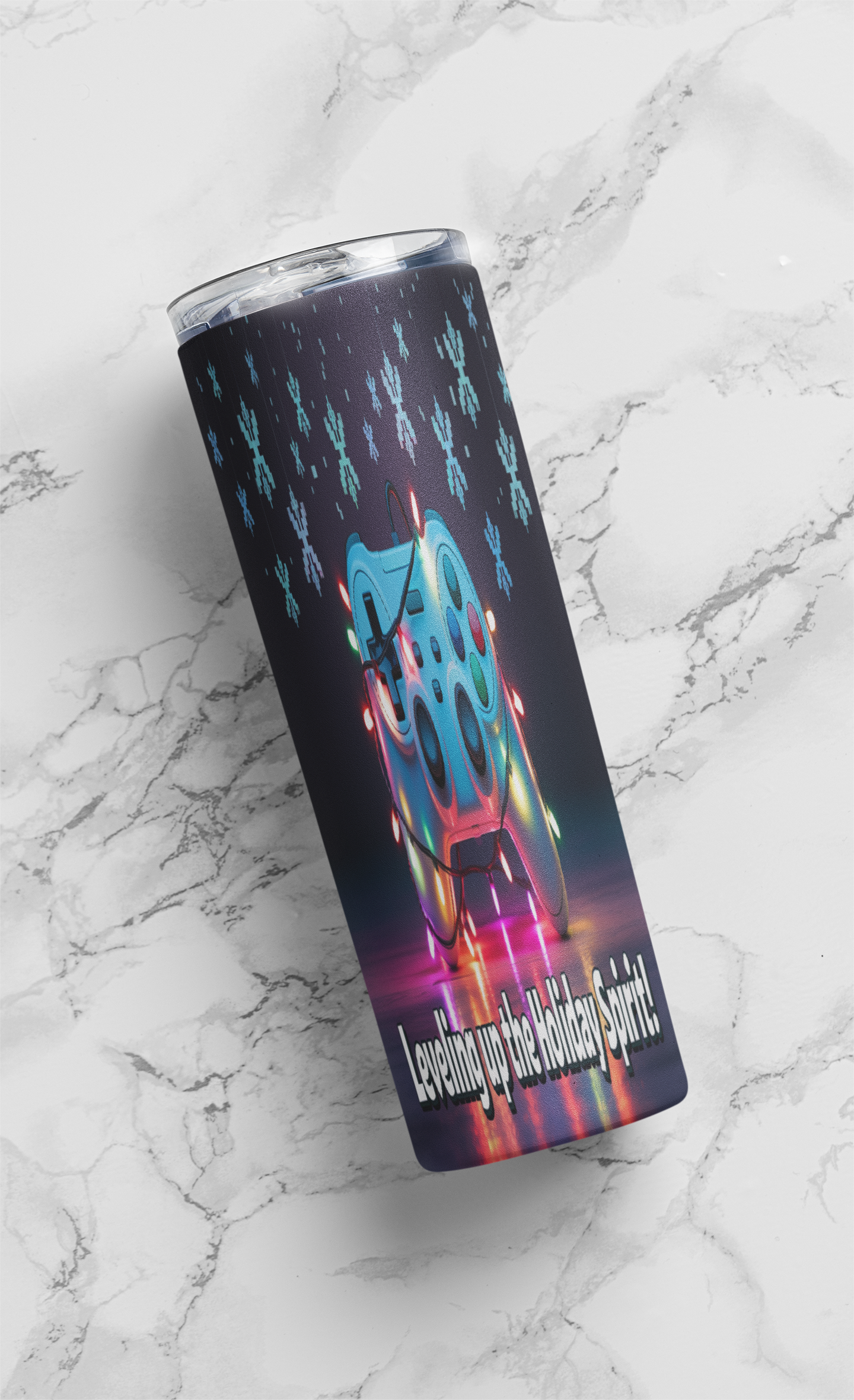 Retro Gaming Controller Tumbler