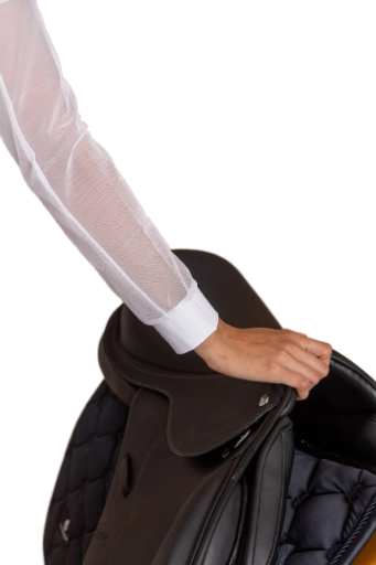 Mesh Training Jacket – Crystal White