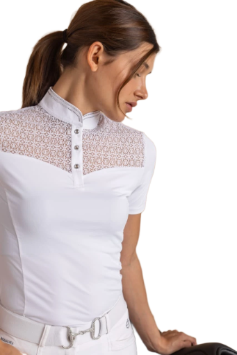 Celine Show Shirt – White Lace