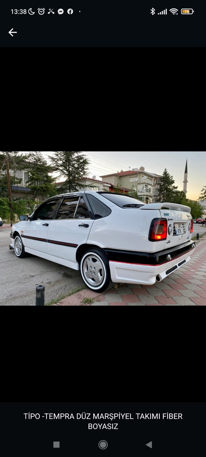 Tempra Tipo düz model marsbiyel takımı