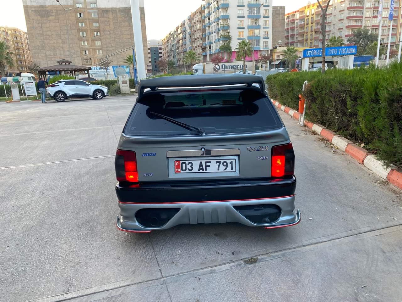 Tipo arka büyük telli giydirme