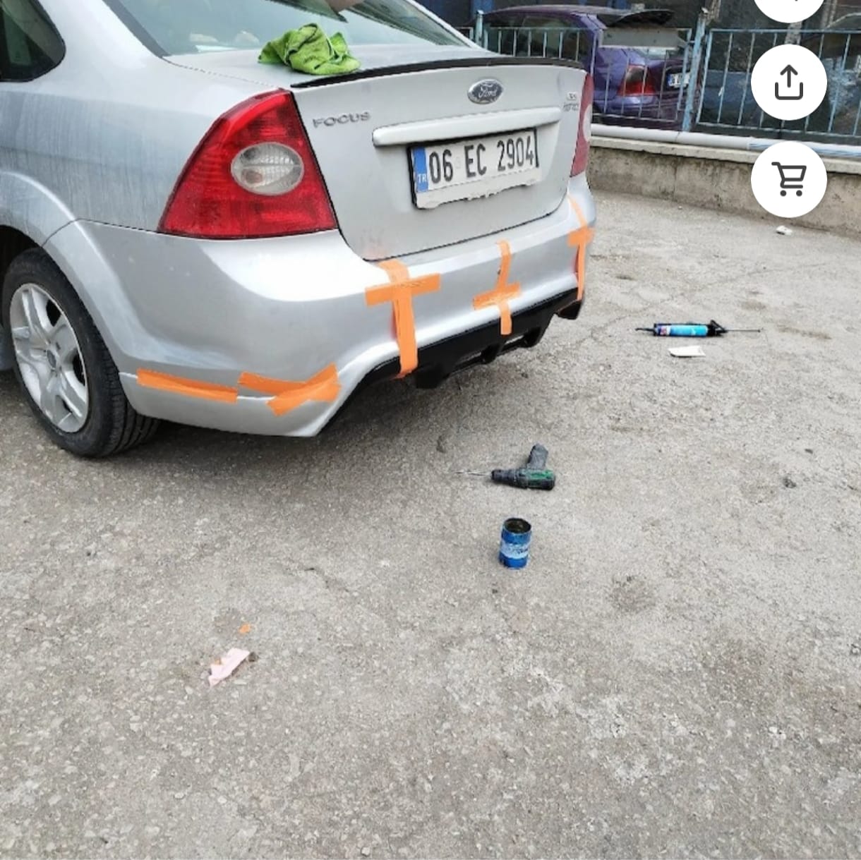 Ford Focus 2.5 arka  ek