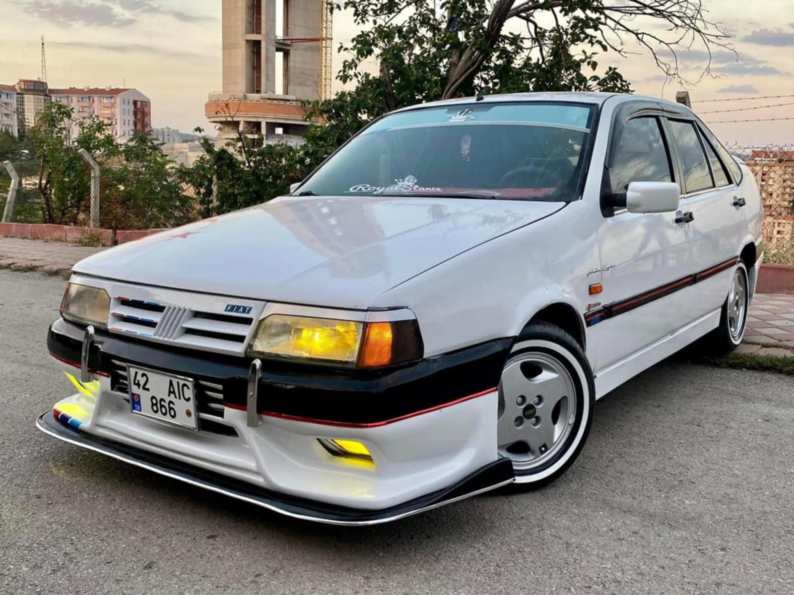 Tempra ön giydirme bıçakla beraber