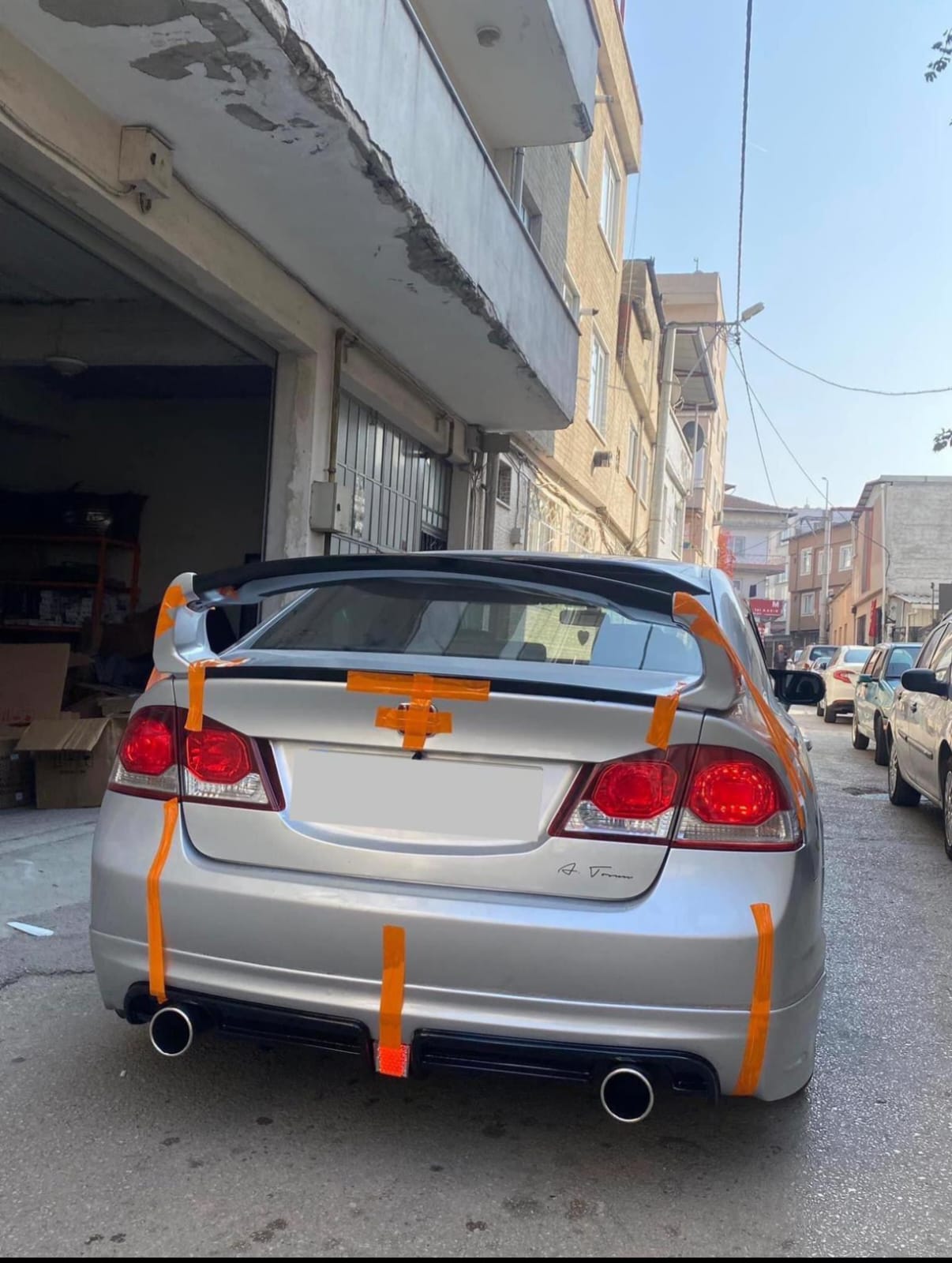 Honda fd6 yüksek spoiler