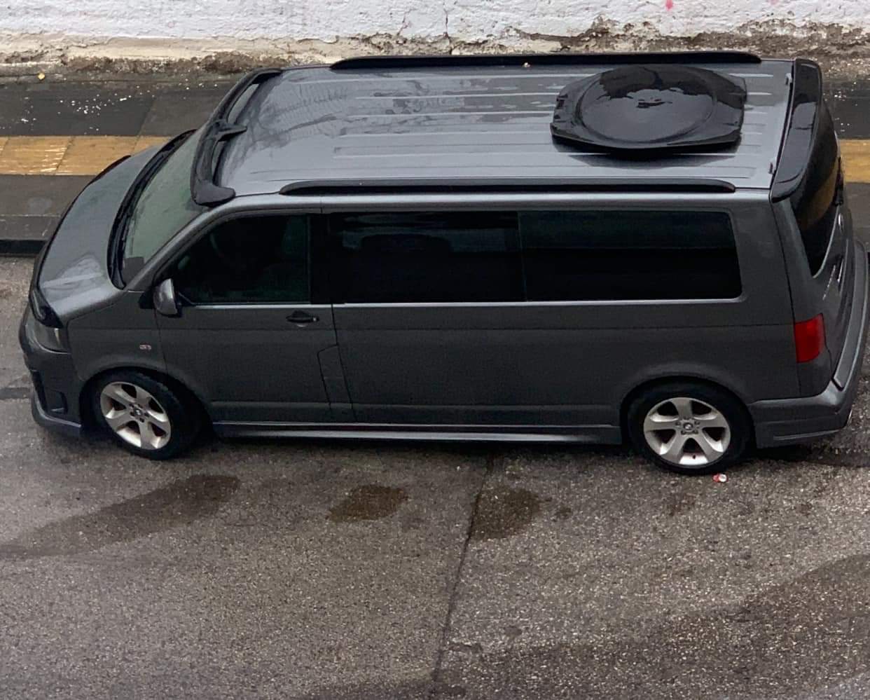 Transporter tavan çıtası uzun şase
