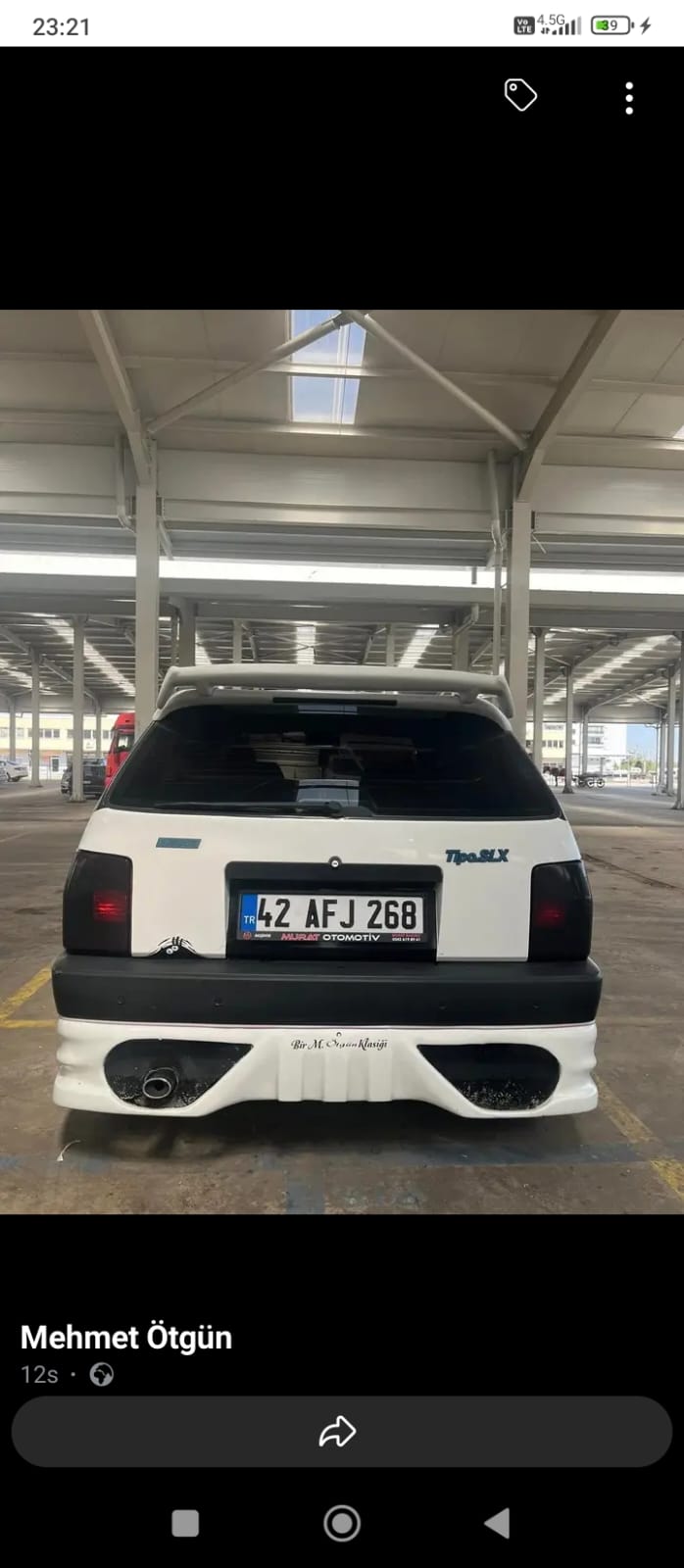 Tipo arka büyük telli giydirme