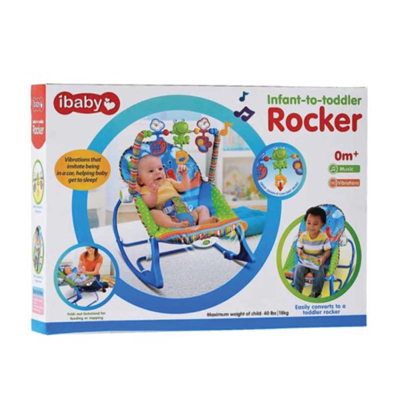 Ibaby Infant to Toddler Rocker – নবজাতক থেকে টডলার পর্যন্ত শিশুর আরামের স্মার্ট সল্যুশন