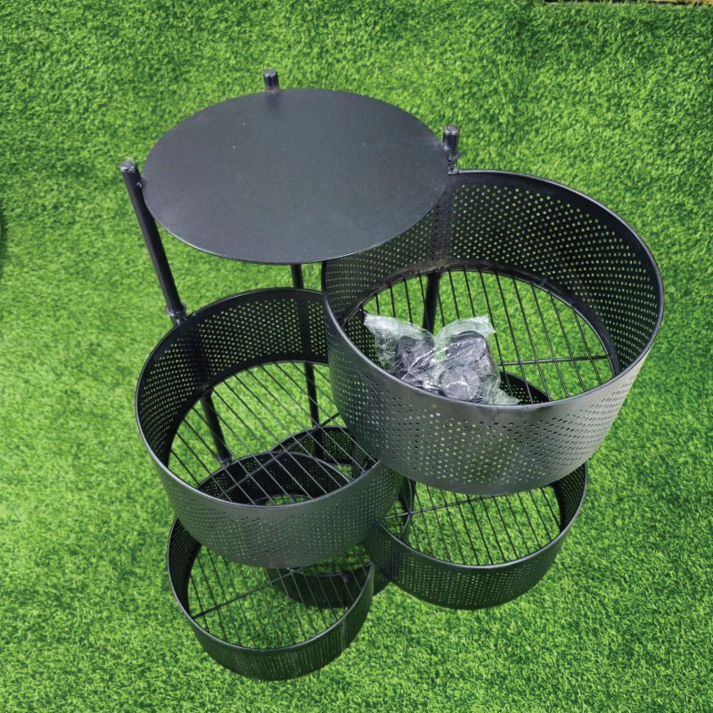 5 Layer Round Shape Kitchen Rack – আপনার রান্নাঘরের জন্য পারফেক্ট অর্গানাইজার
