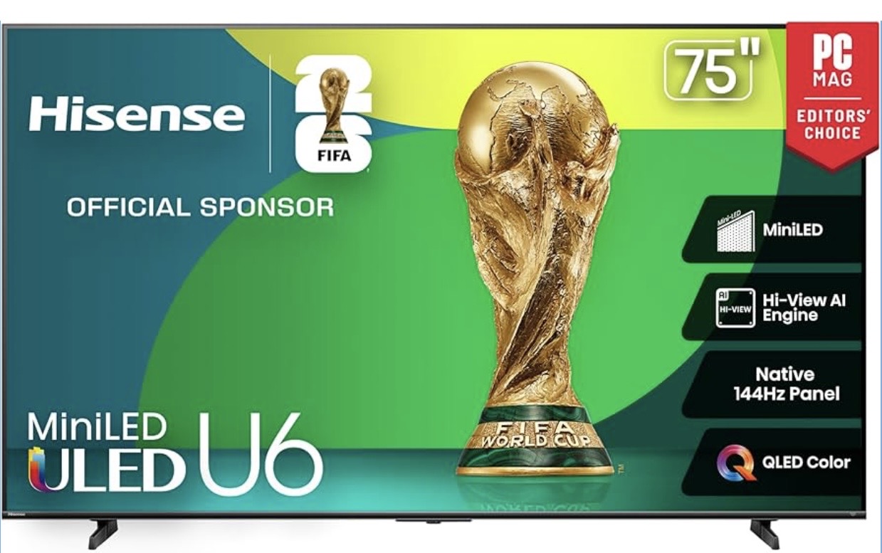 Hisense 75" TV